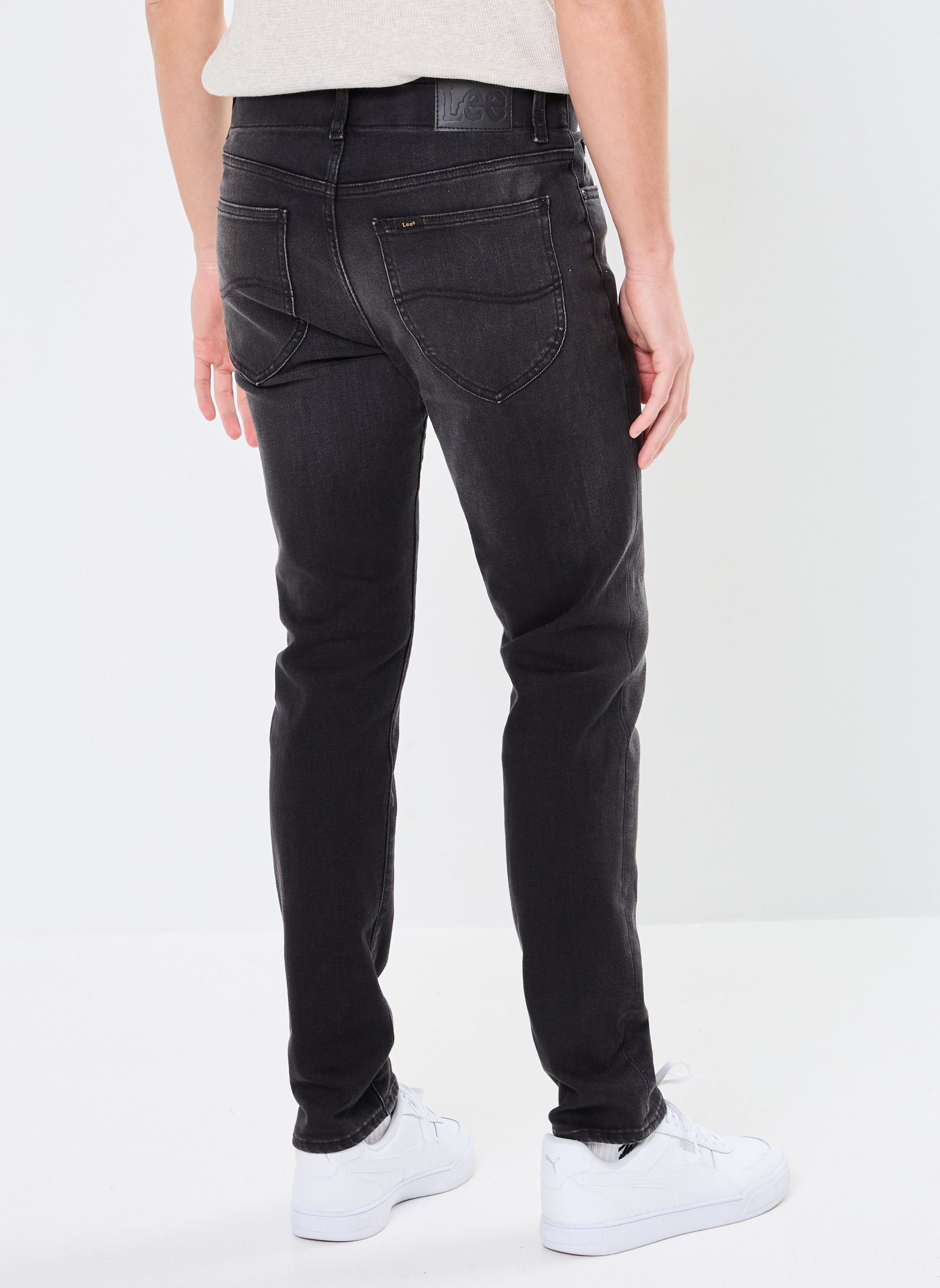 Vaqueros ajustados y entubados Slim Fit MVP hombre negro Lee Vaqueros ajustados y entubados Slim Fit MVP hombre negro MOONBEAM