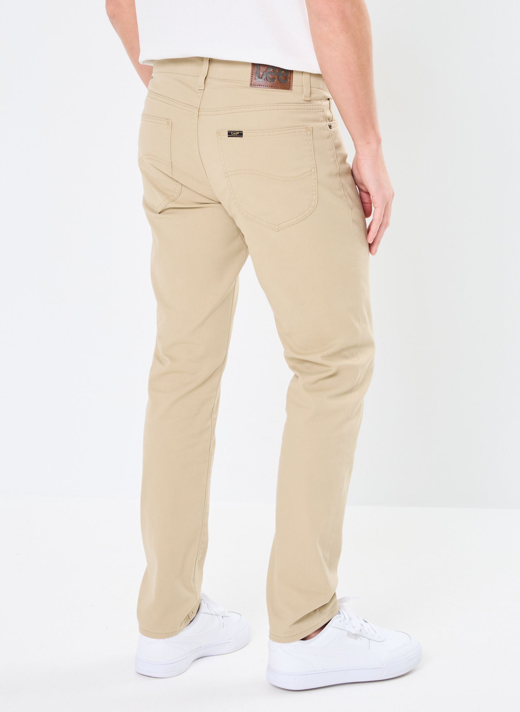 Vaqueros ajustados y entubados Slim Fit MVP hombre beige Lee Vaqueros ajustados y entubados Slim Fit MVP hombre beige SAND