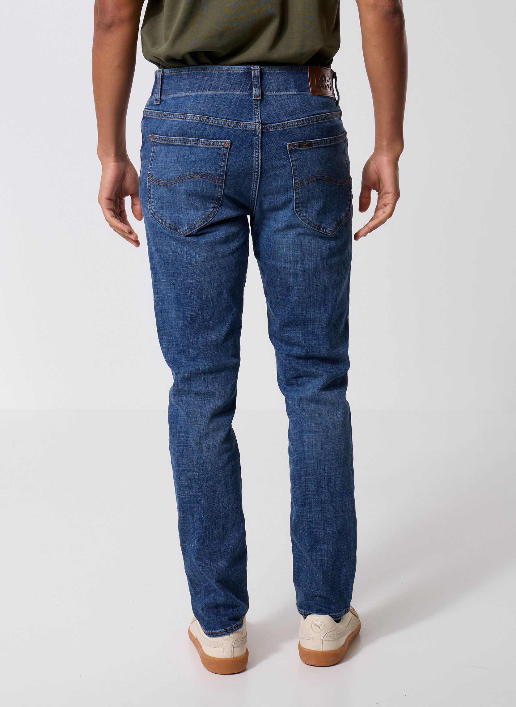 Jeans slim et skinny Slim Fit MVP homme bleu Lee Jeans slim et skinny Slim Fit MVP homme bleu ASTRO BLUE