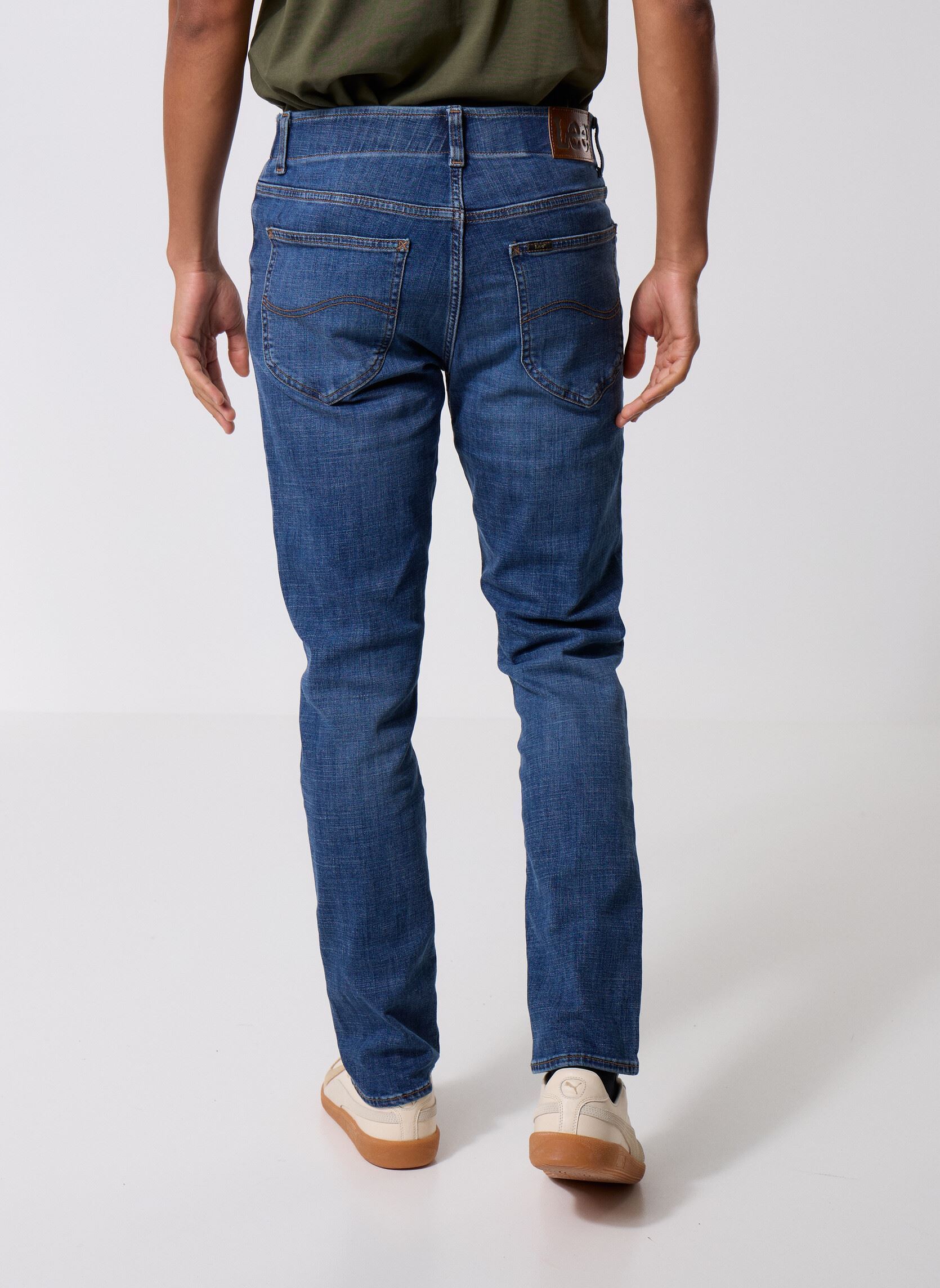 Jeans slim et skinny Slim Fit MVP homme bleu Lee Jeans slim et skinny Slim Fit MVP homme bleu ASTRO BLUE
