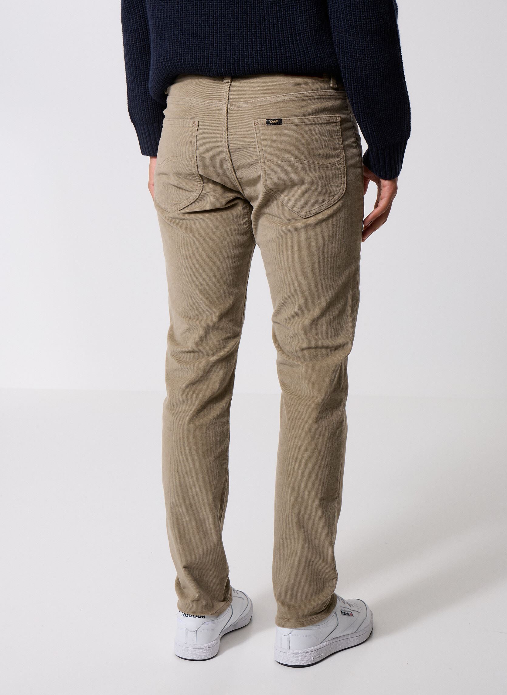 Vaqueros ajustados y entubados Slim Fit MVP hombre beige Lee Vaqueros ajustados y entubados Slim Fit MVP hombre beige OSCAR KHAKI