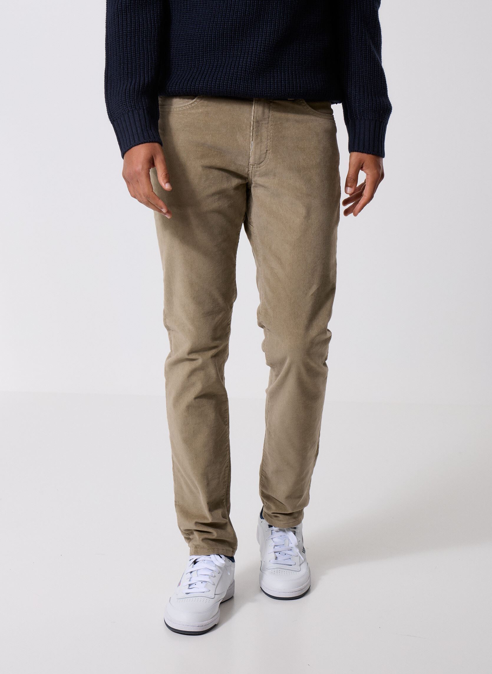 Vaqueros ajustados y entubados Slim Fit MVP hombre beige Lee Vaqueros ajustados y entubados Slim Fit MVP hombre beige OSCAR KHAKI