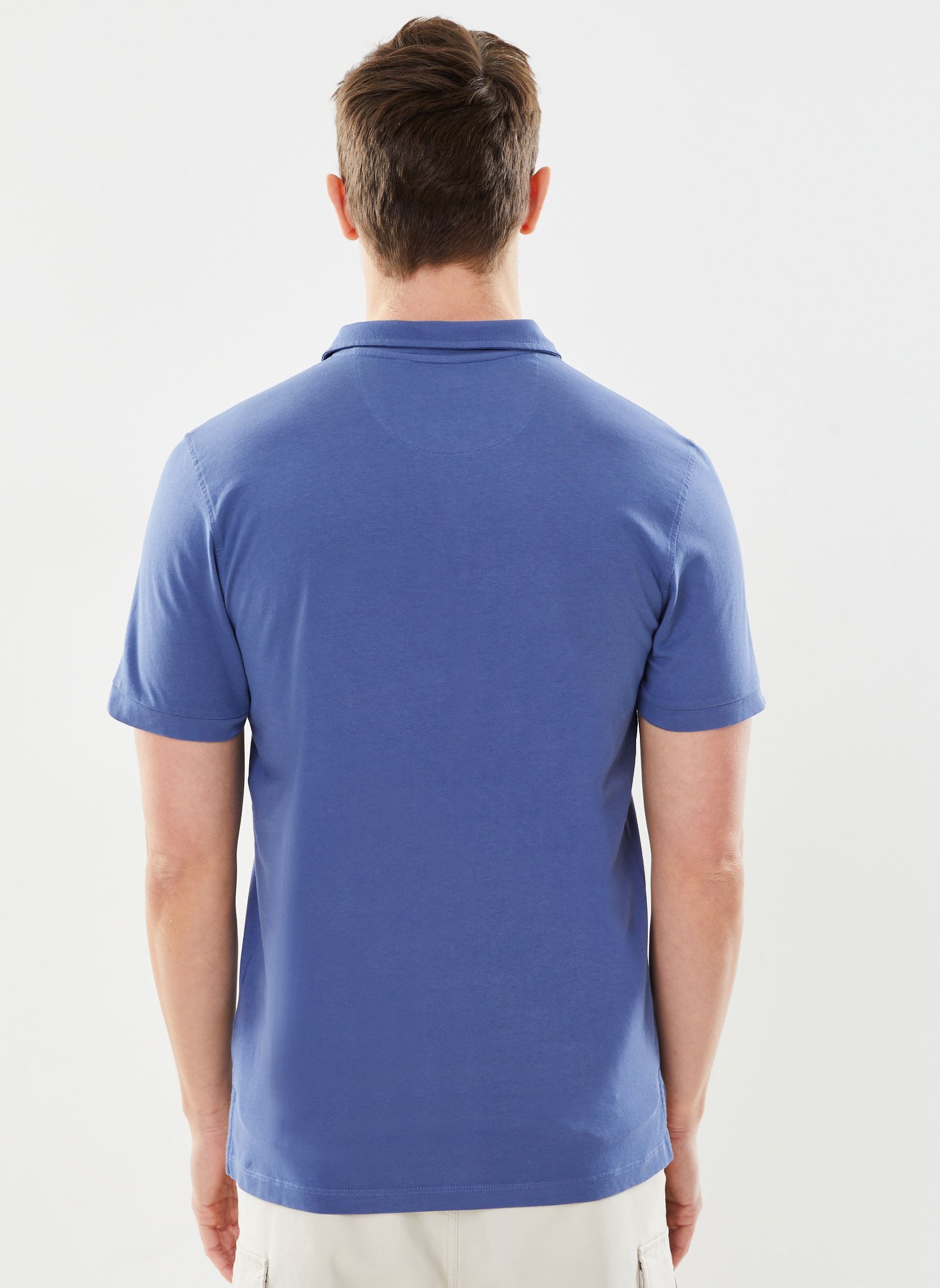 Polos manches courtes Jersey Polo homme bleu Lee Polos manches courtes Jersey Polo homme bleu SURF BLUE