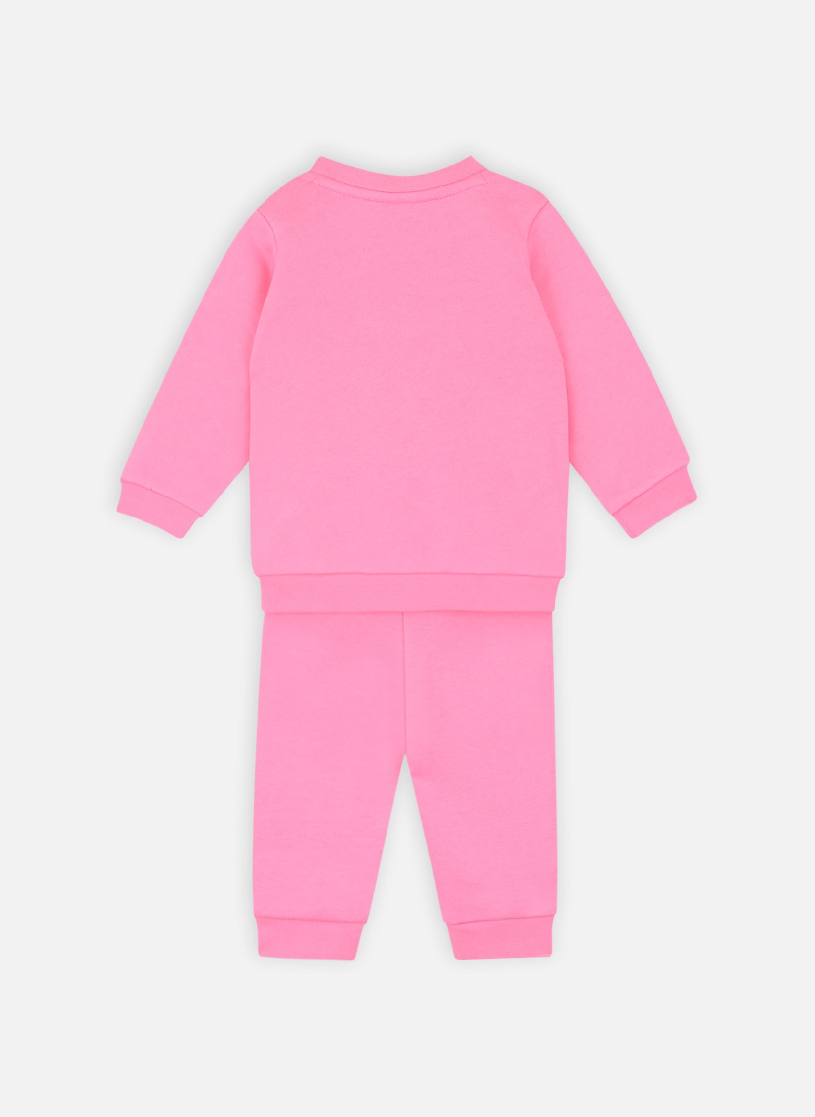 Joggingbroeken BB Ess crew Jogger Fl meisjes roze Puma Joggingbroeken BB Ess crew Jogger Fl meisjes roze FAST PINK
