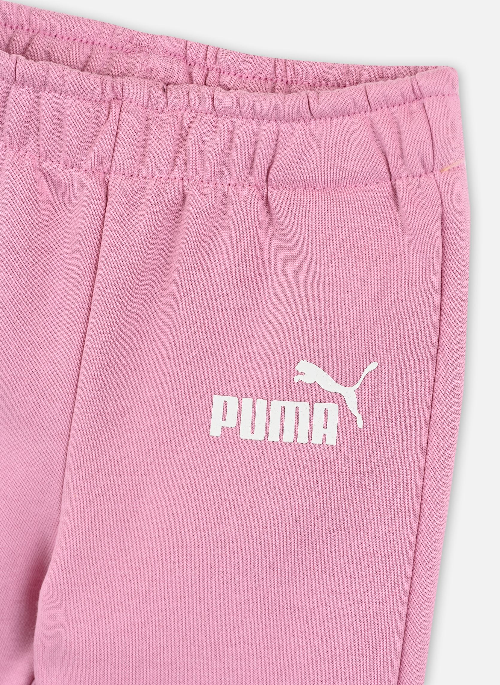 Joggings BB Ess crew Jogger Fl fille rose Puma Joggings BB Ess crew Jogger Fl fille rose MAUVED OUT