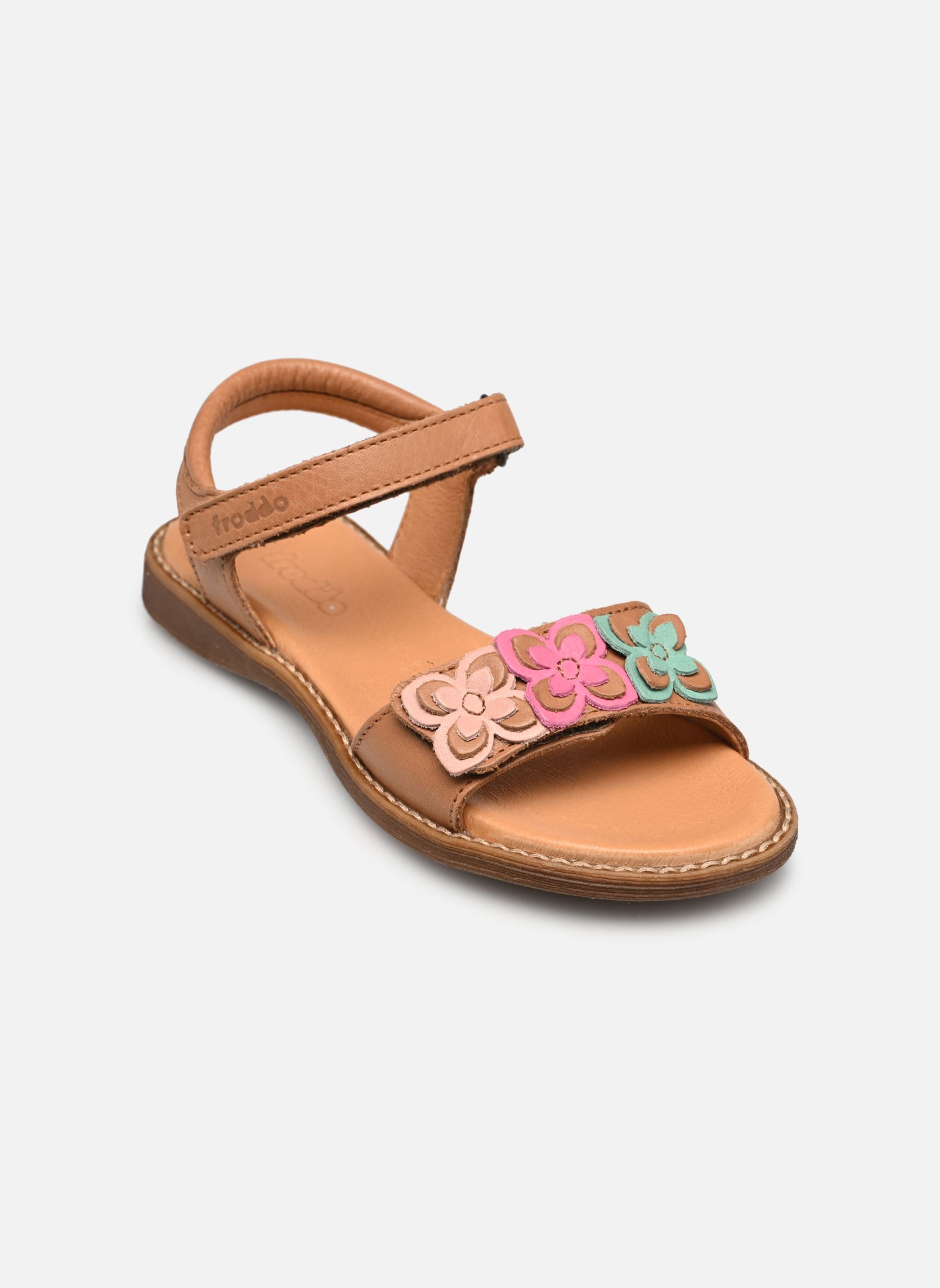 Sandales Lore fiori fille marron Froddo Sandales Lore fiori fille marron BROWN