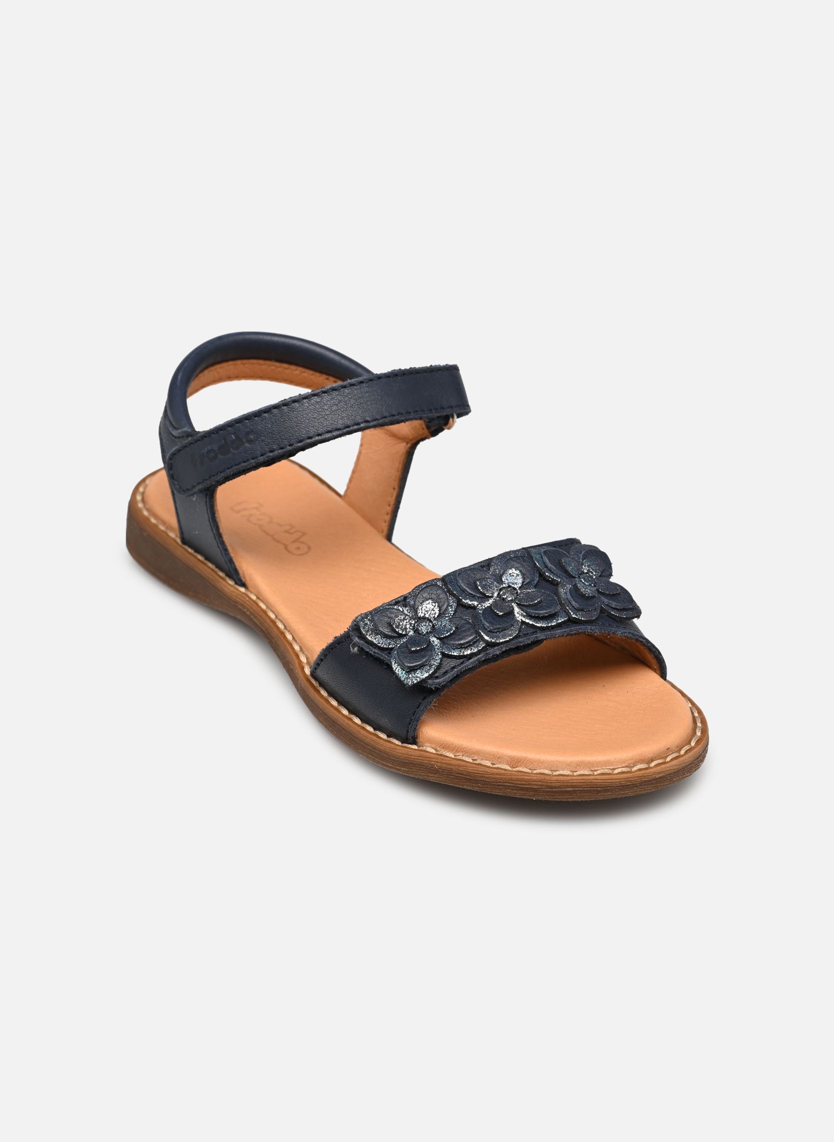 Sandalen Lore fiori mädchen blau Froddo Sandalen Lore fiori mädchen blau BLUE/DENIM
