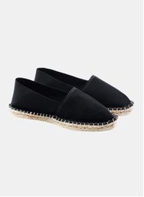 Espadrilles plates Espadrilles toile de coton blanc homme blanc