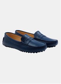 Mocassins Mocassins femme cuir grainé noir femme noir