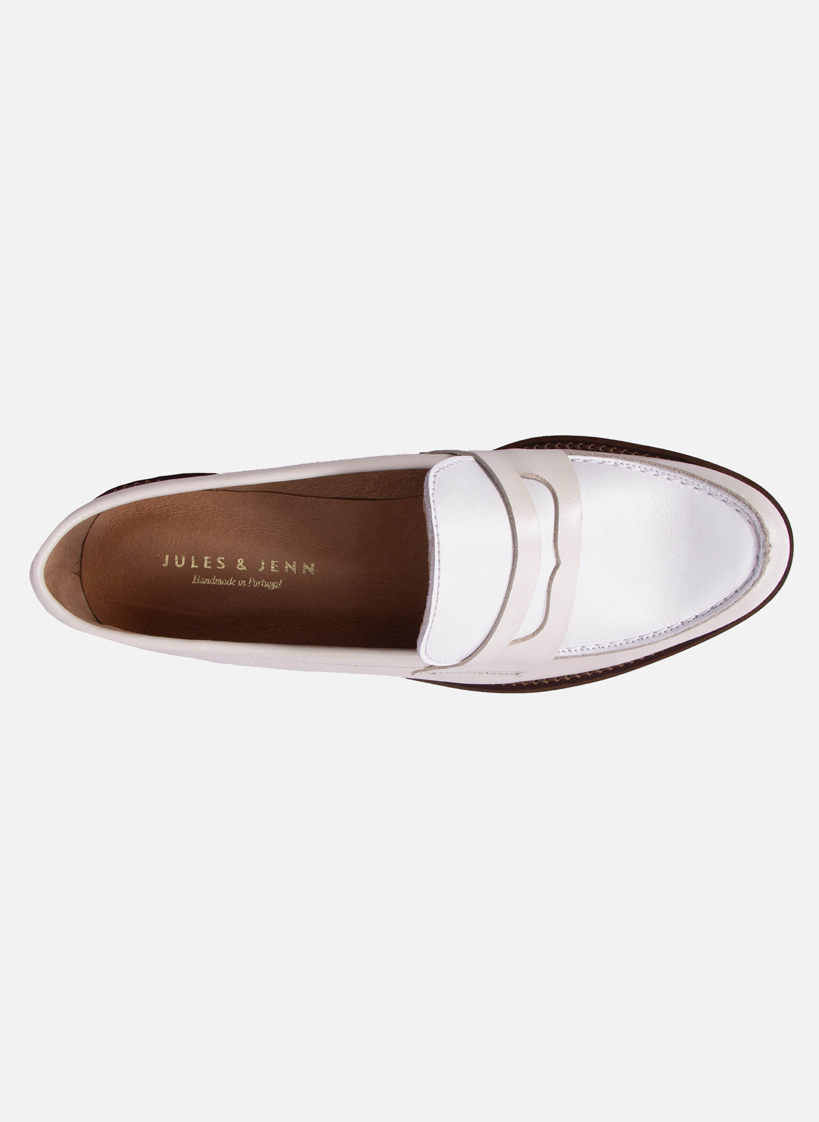 Mocassins Mocassins cuir F femme beige JULES & JENN Mocassins Mocassins cuir F femme beige Beige