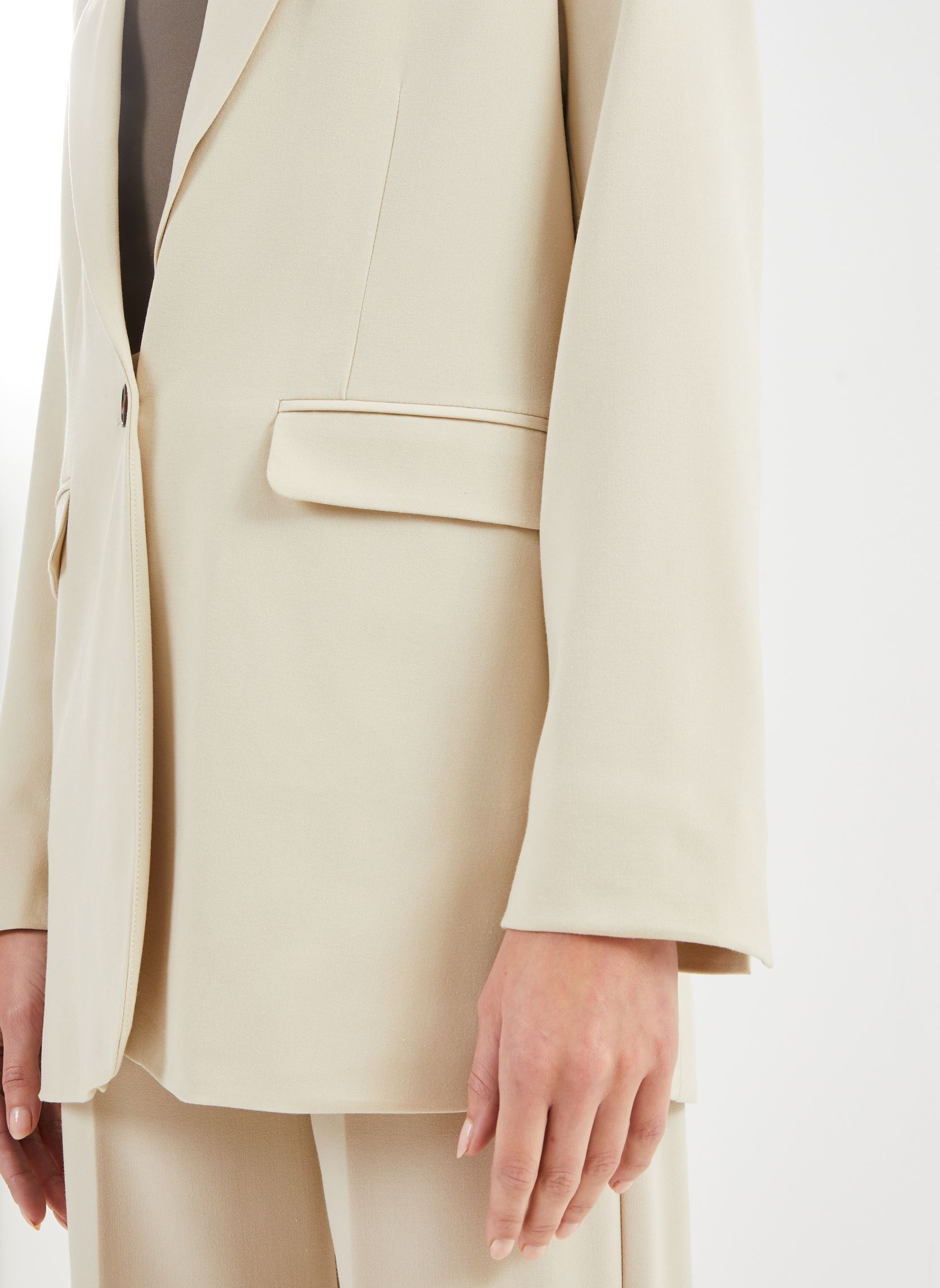Blazer Bydanta Blazer Y - dames beige B-Young Blazer Bydanta Blazer Y - dames beige Cement
