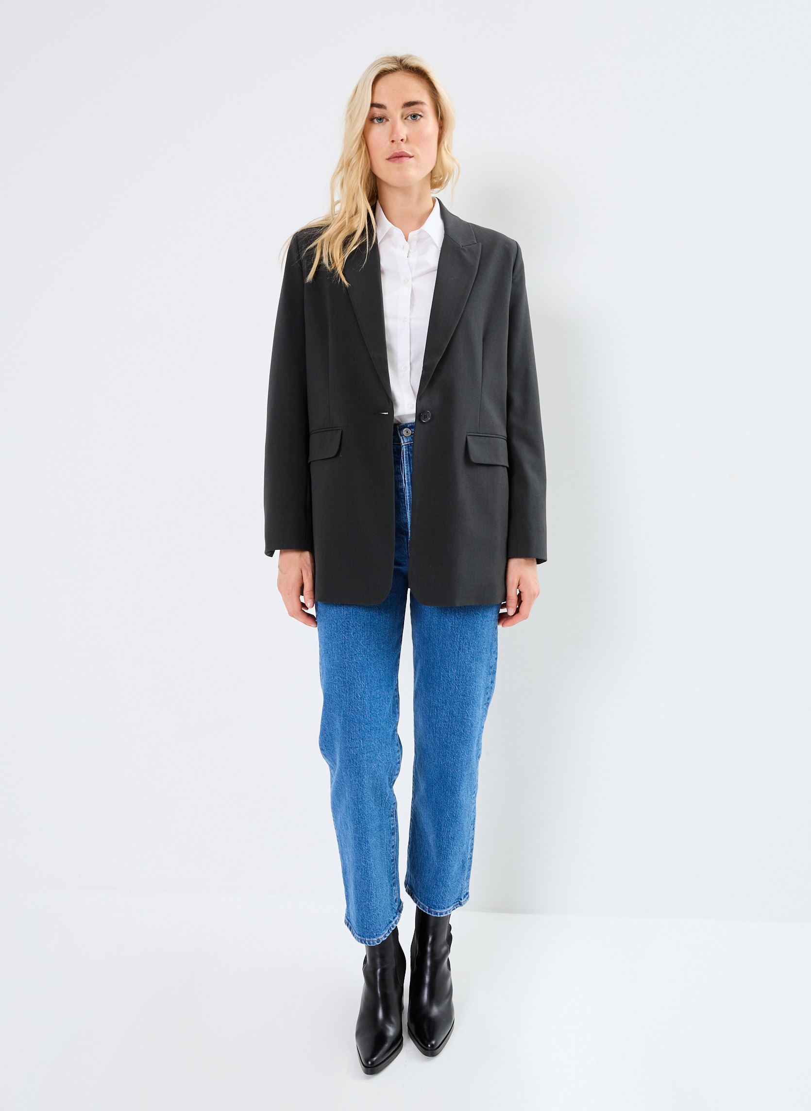 Blazer Bydanta Blazer Y - dames groen B-Young Blazer Bydanta Blazer Y - dames groen Sycamore Melange