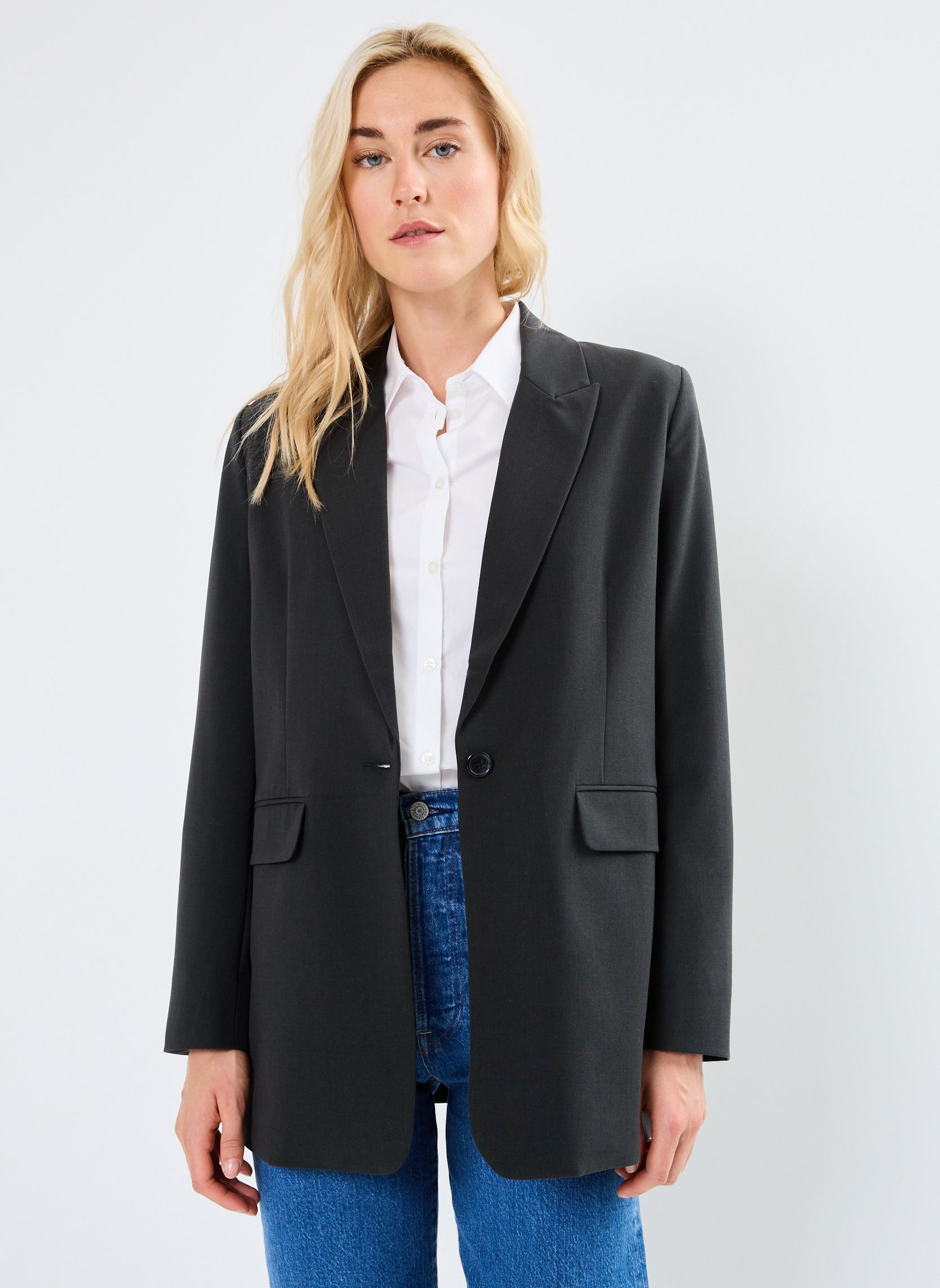 Blazer Bydanta Blazer Y - dames groen B-Young Blazer Bydanta Blazer Y - dames groen Sycamore Melange
