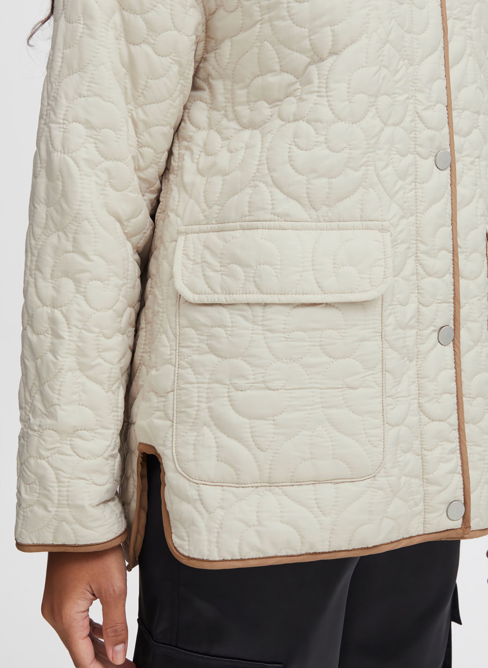Jassen Byanaka Jacket 2 - dames beige B-Young Jassen Byanaka Jacket 2 - dames beige Cement Mix