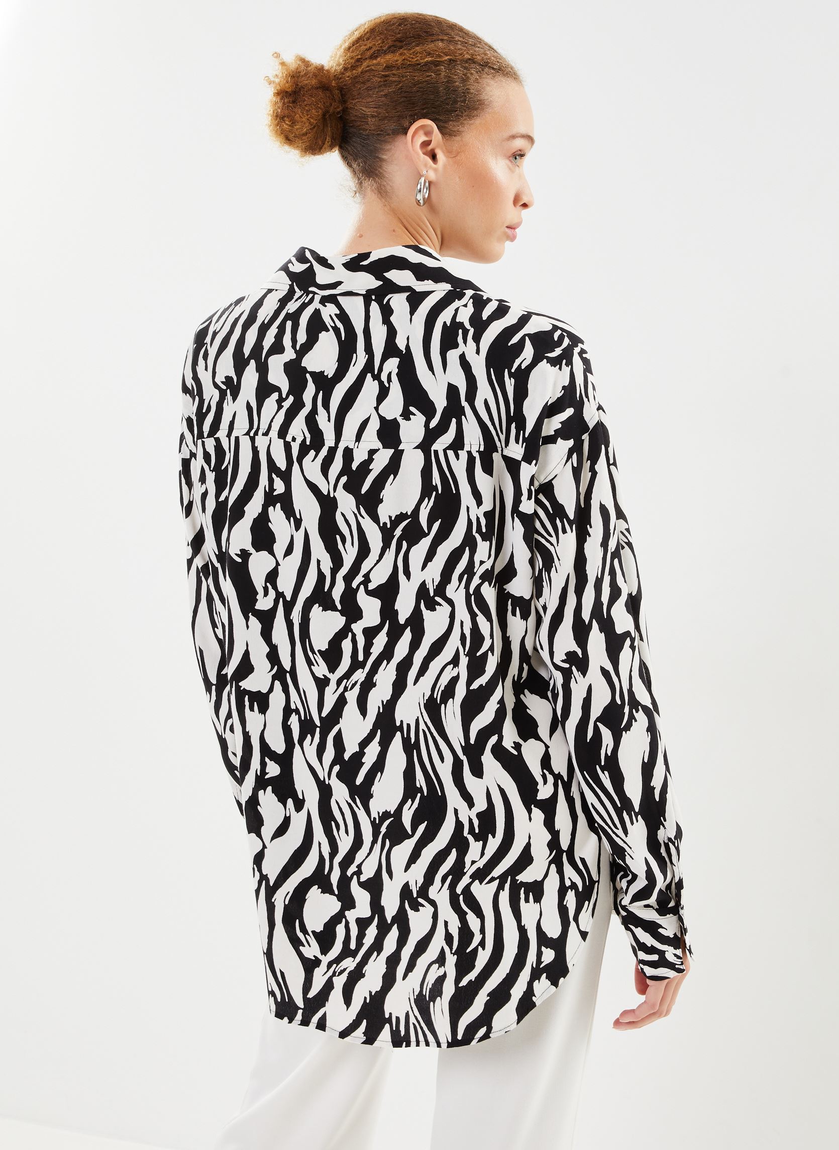 Chemises manches longues Byissano Shirt - femme multicolore B-Young Chemises manches longues Byissano Shirt - femme multicolore Black Mix