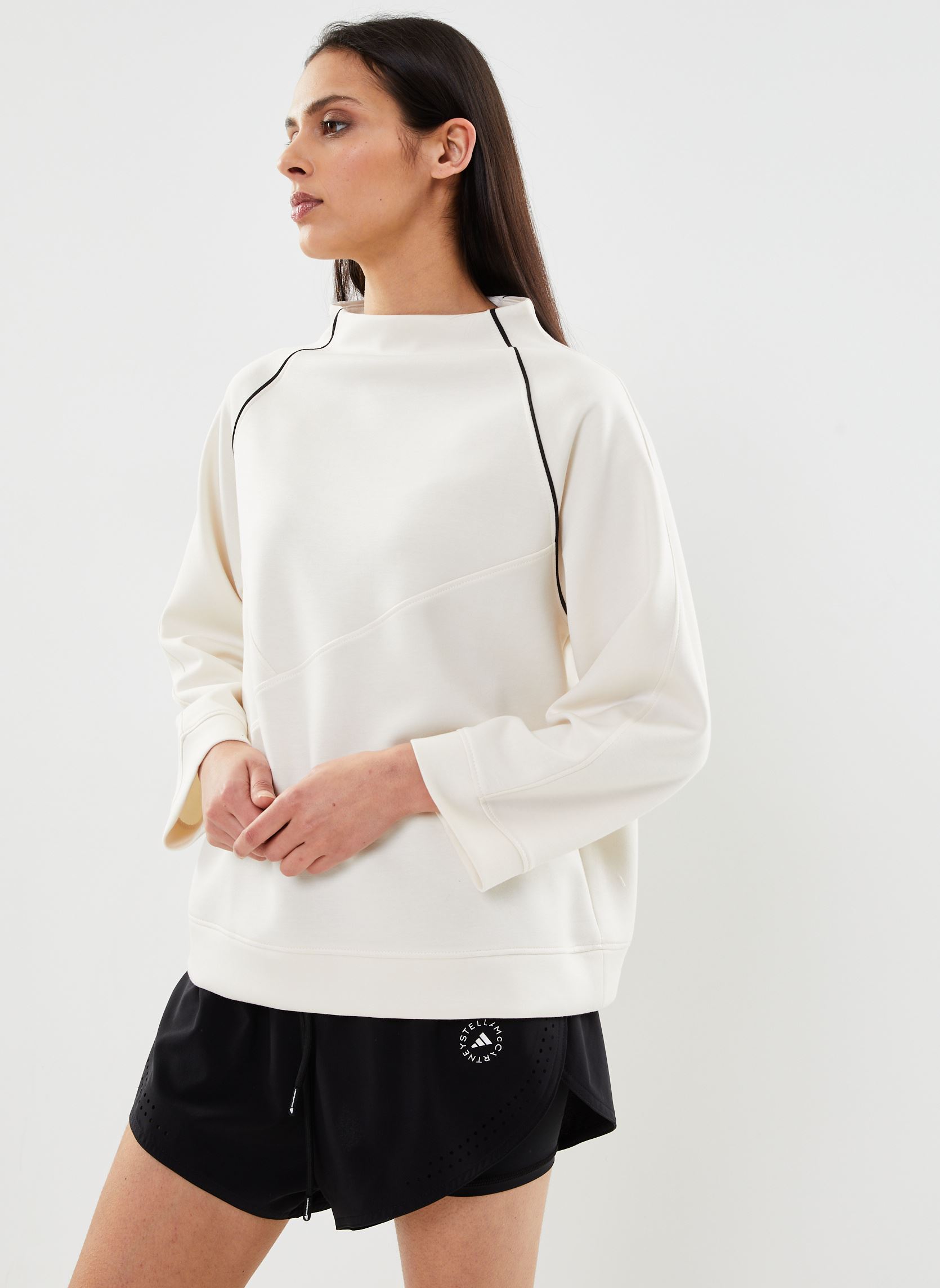 Sweater Bytullas Sweat - dames wit B-Young Sweater Bytullas Sweat - dames wit Birch
