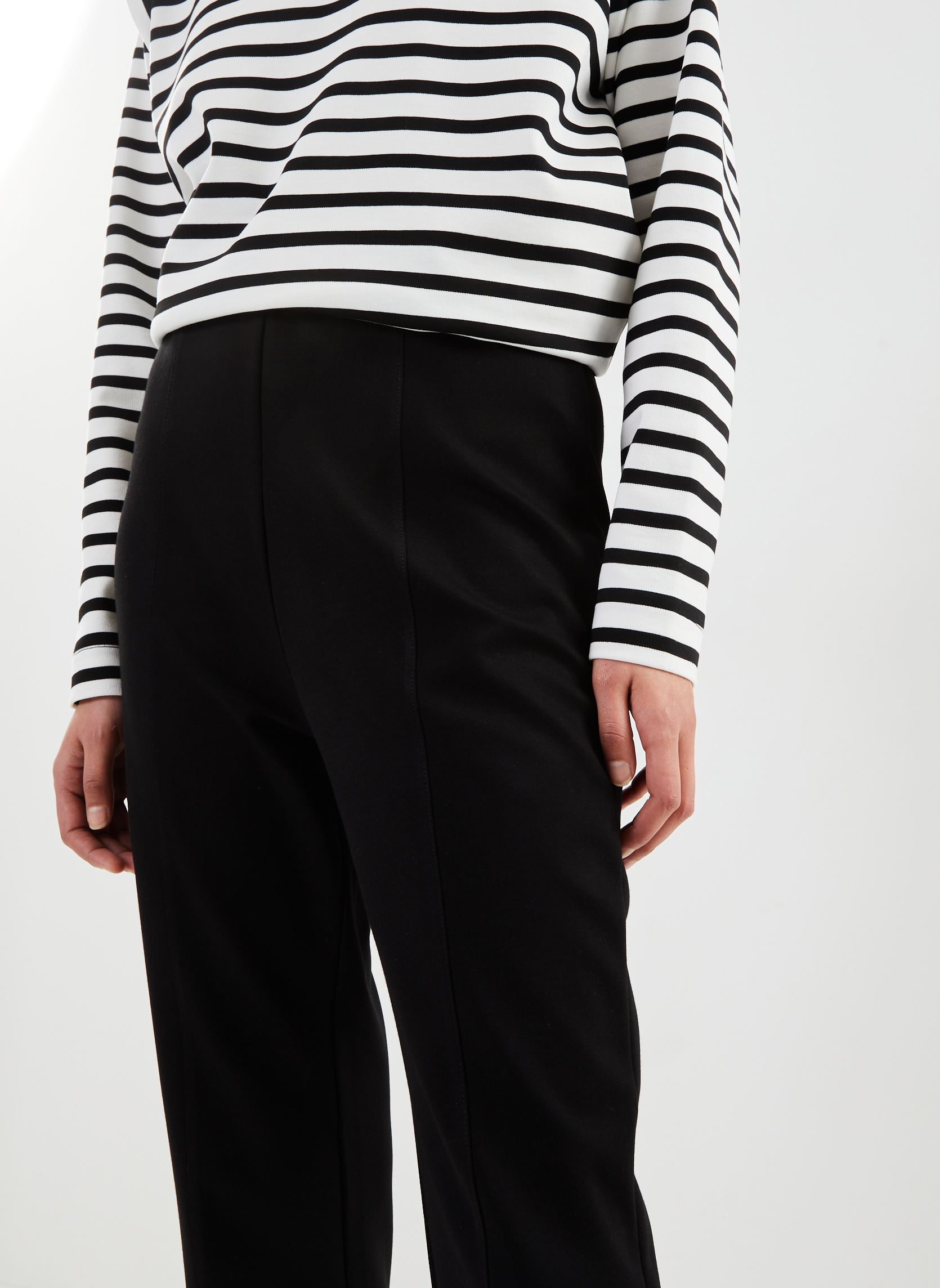 Weite Hosen Byparrin Pants - damen schwarz B-Young Weite Hosen Byparrin Pants - damen schwarz Black