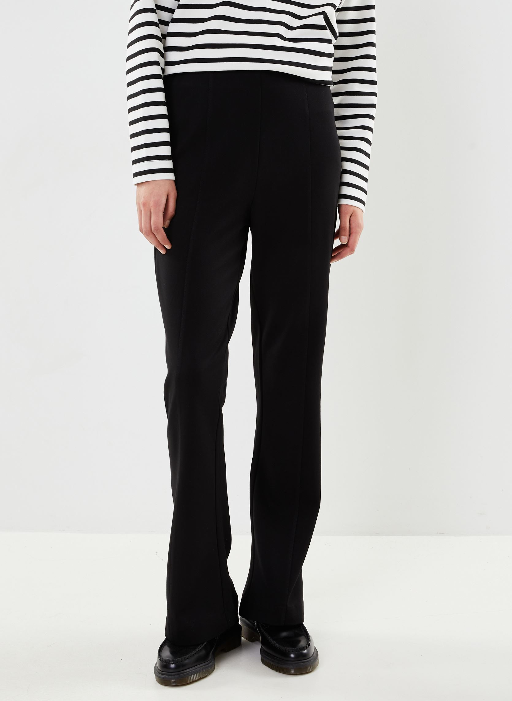 Weite Hosen Byparrin Pants - damen schwarz B-Young Weite Hosen Byparrin Pants - damen schwarz Black