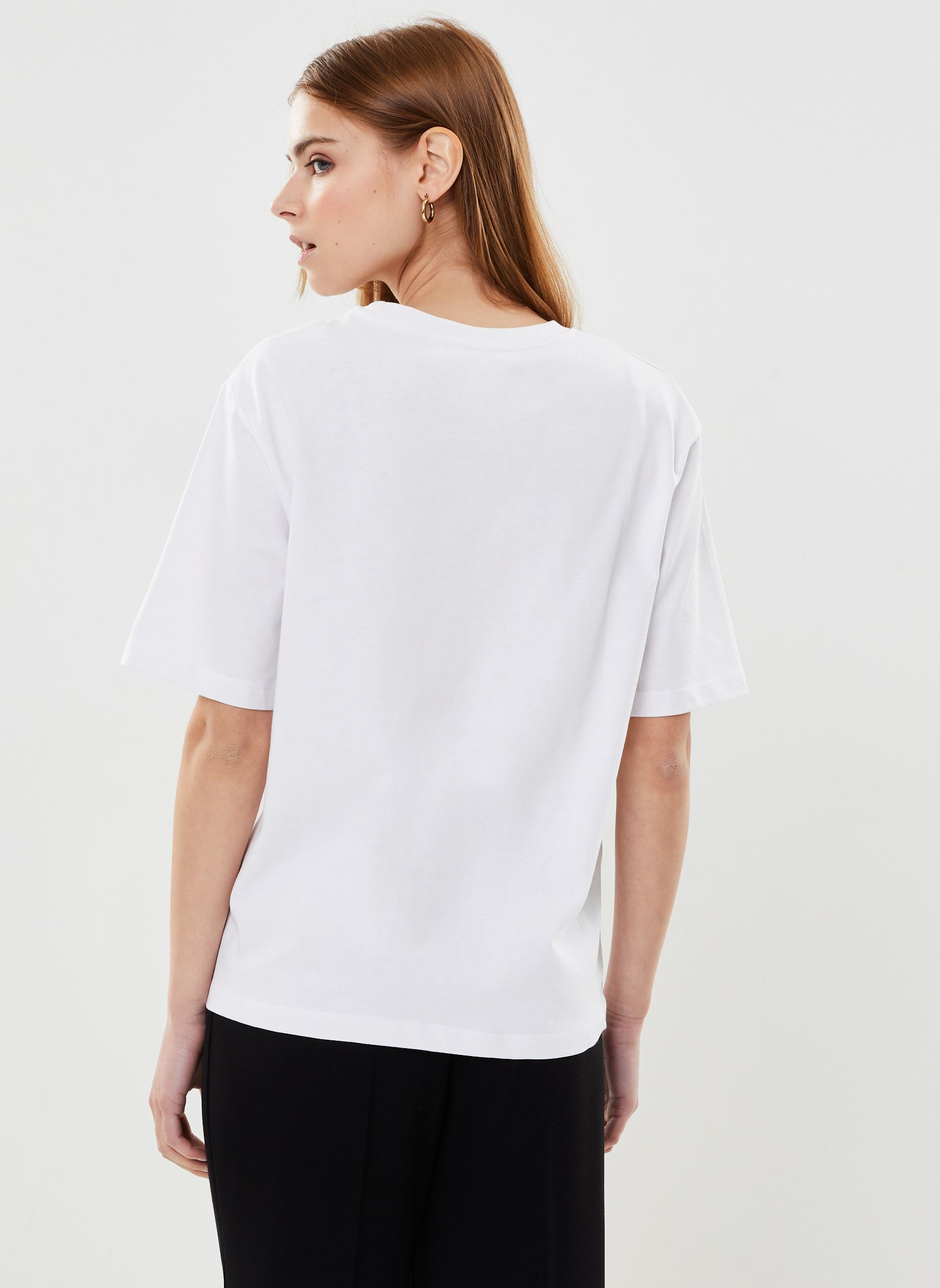 T-shirts met korte mouwen Bytrollo Crew Neck Tshirt - dames wit B-Young T-shirts met korte mouwen Bytrollo Crew Neck Tshirt - dames wit Optical White
