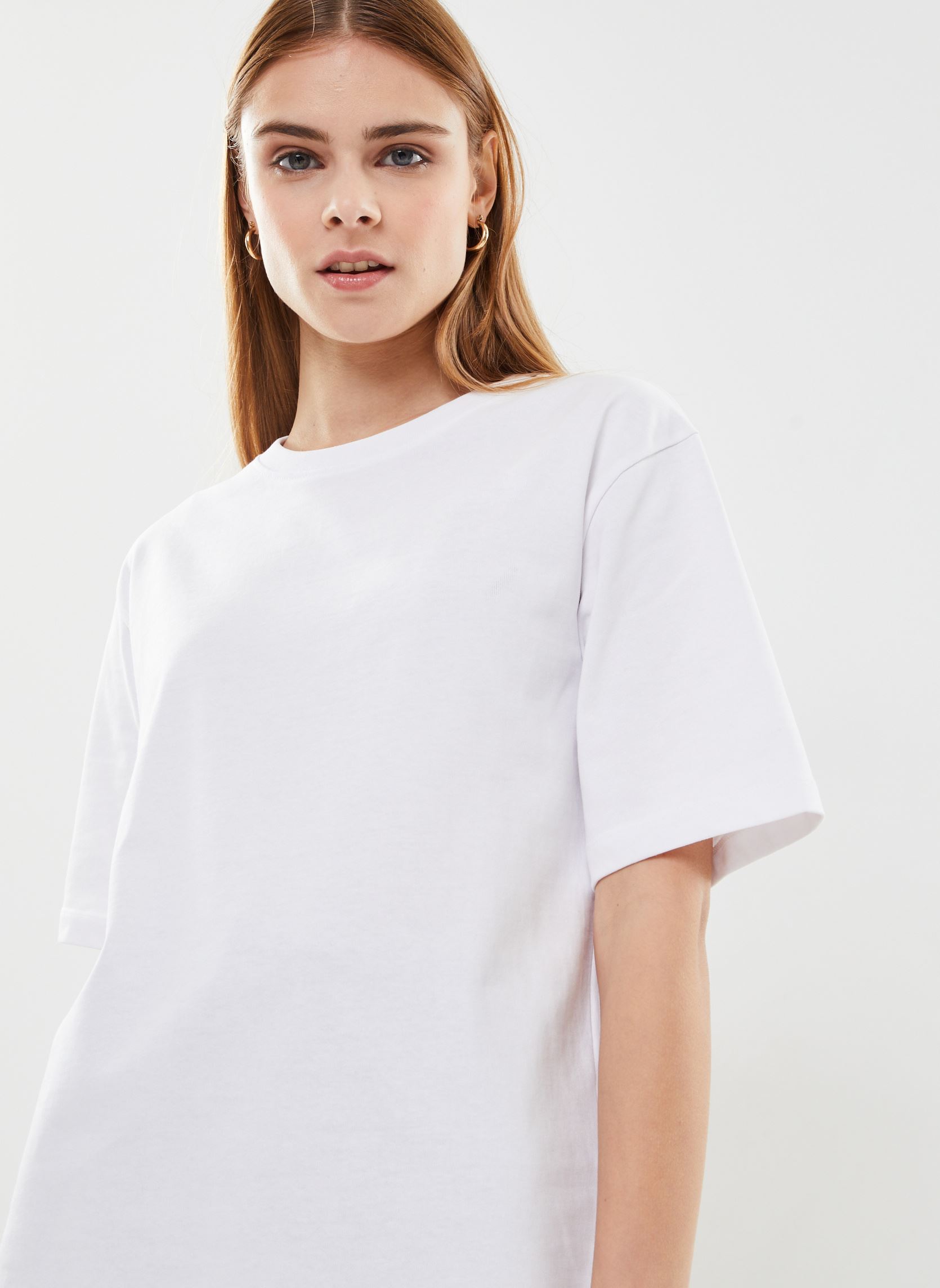 T-shirts met korte mouwen Bytrollo Crew Neck Tshirt - dames wit B-Young T-shirts met korte mouwen Bytrollo Crew Neck Tshirt - dames wit Optical White