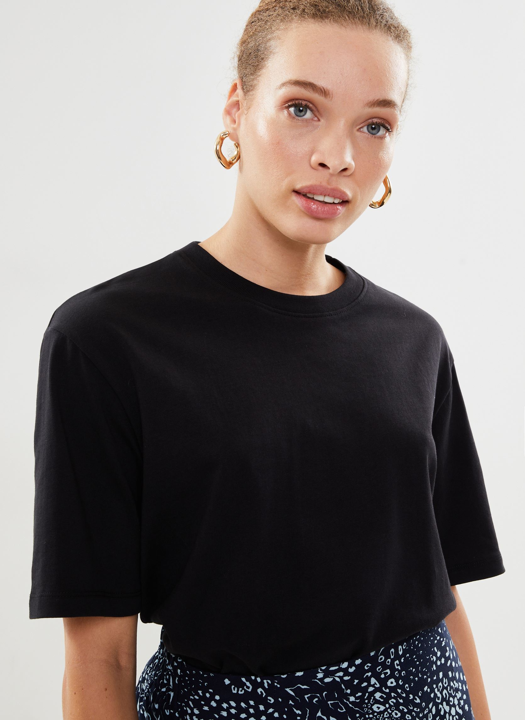 Tee-shirts manches courtes Bytrollo Crew Neck Tshirt - femme noir B-Young Tee-shirts manches courtes Bytrollo Crew Neck Tshirt - femme noir BLACK