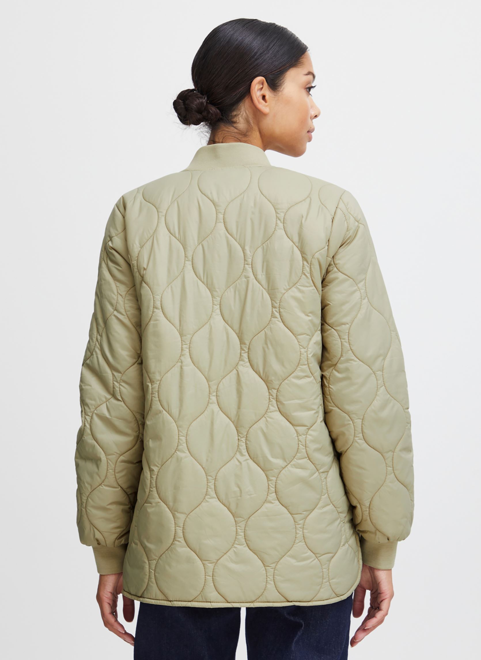 Vestes Byberta Jacket 3 - femme beige B-Young Vestes Byberta Jacket 3 - femme beige Twill