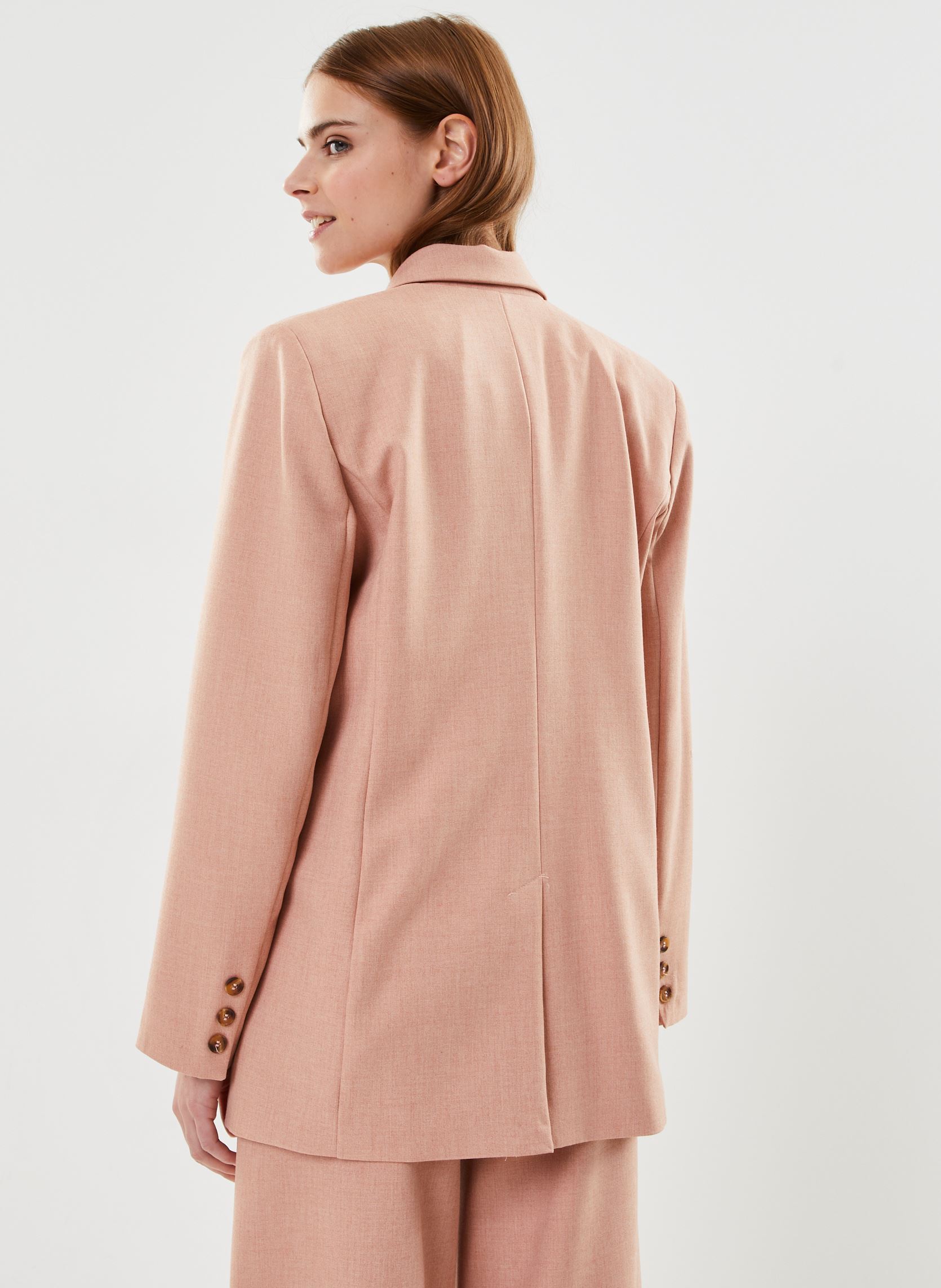 Blazer Bydanoa Blazer - dames roze B-Young Blazer Bydanoa Blazer - dames roze Canyon Sunset Melange