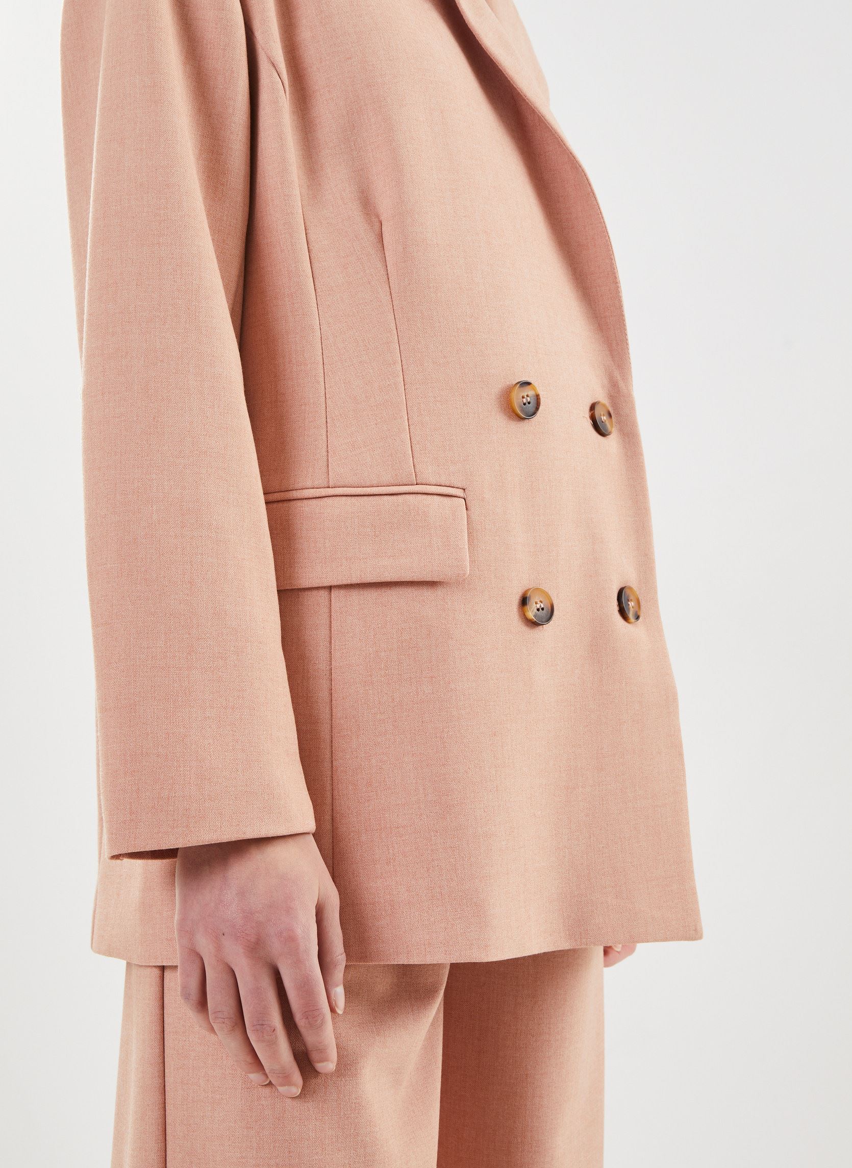 Blazer Bydanoa Blazer - dames roze B-Young Blazer Bydanoa Blazer - dames roze Canyon Sunset Melange