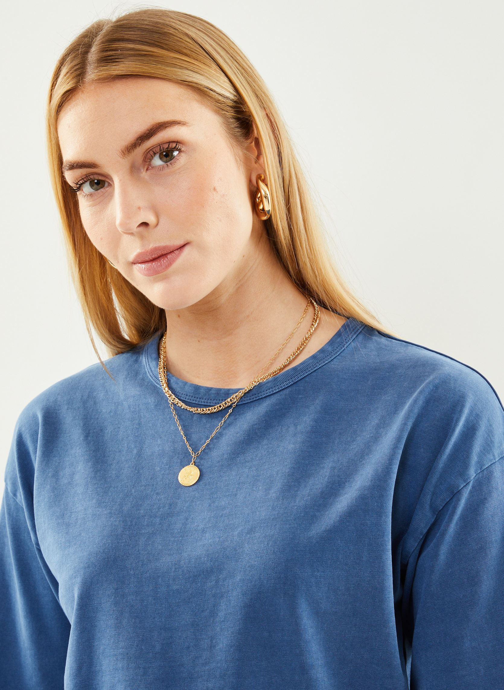 T-shirts met korte mouwen Bytrollo Ss Tshirt - dames blauw B-Young T-shirts met korte mouwen Bytrollo Ss Tshirt - dames blauw TRUE NAVY