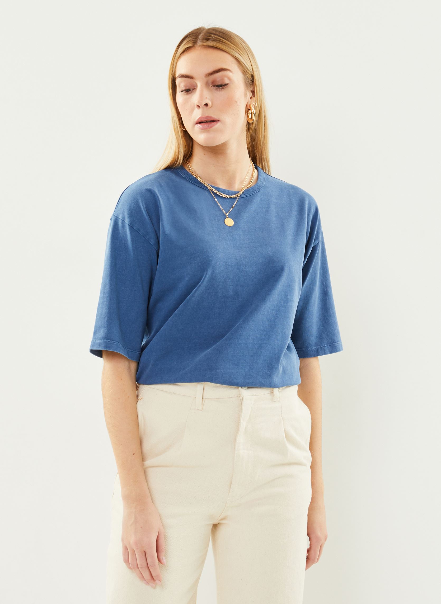 T-shirts met korte mouwen Bytrollo Ss Tshirt - dames blauw B-Young T-shirts met korte mouwen Bytrollo Ss Tshirt - dames blauw TRUE NAVY