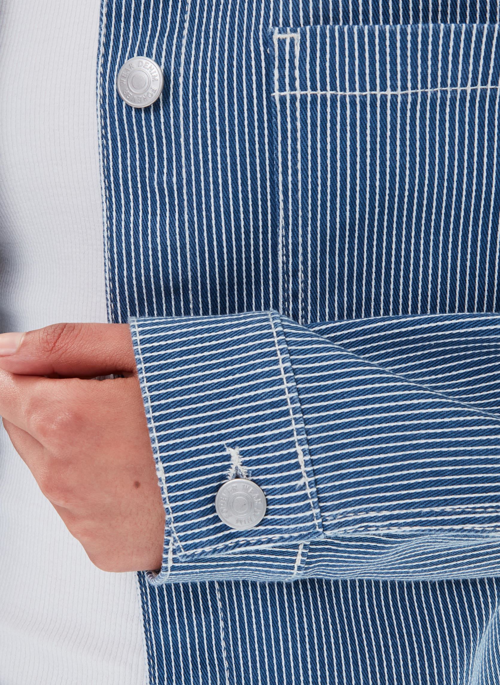 Spijkerjassen Bykasio Shirt Jacket - dames blauw B-Young Spijkerjassen Bykasio Shirt Jacket - dames blauw Birch Mix