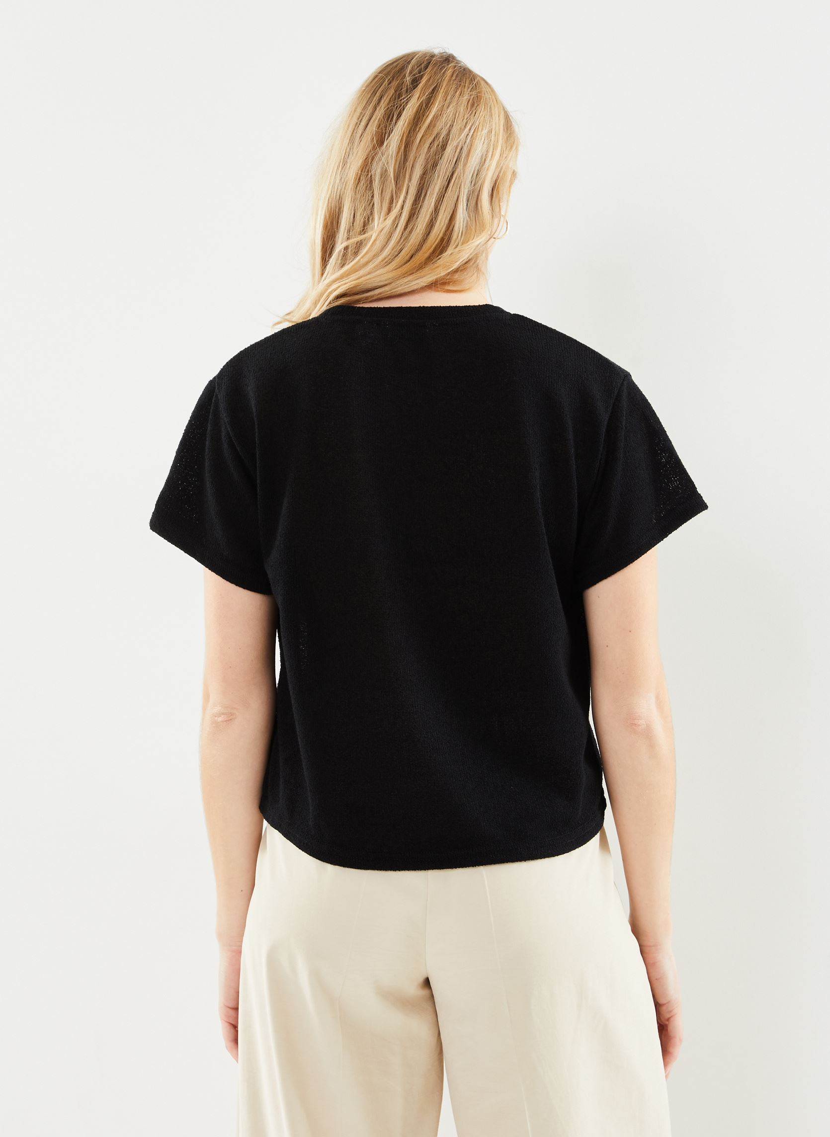 Tee-shirts manches courtes Bysif Ss Tshirt - femme noir B-Young Tee-shirts manches courtes Bysif Ss Tshirt - femme noir Black