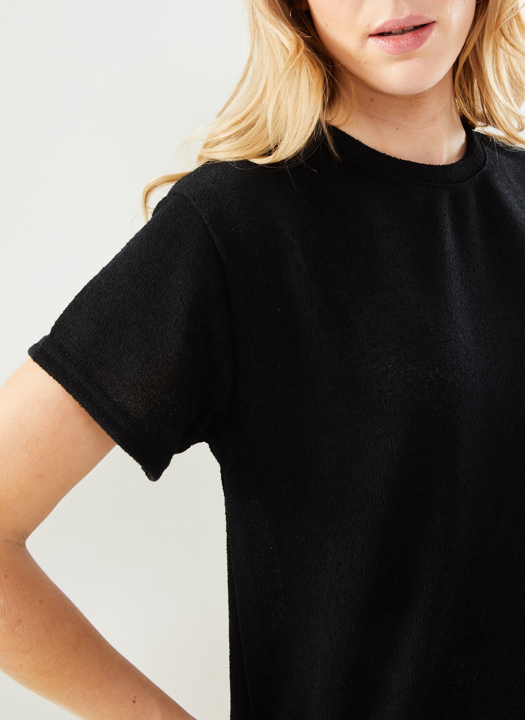 Tee-shirts manches courtes Bysif Ss Tshirt - femme noir B-Young Tee-shirts manches courtes Bysif Ss Tshirt - femme noir Black