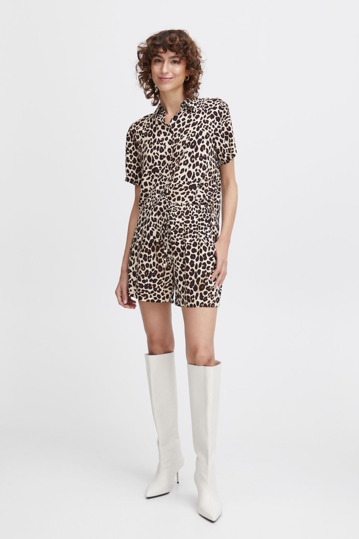 Shorts Bymmjoella Shorts 2 - damen schwarz B-Young Shorts Bymmjoella Shorts 2 - damen schwarz Black Leo Mix