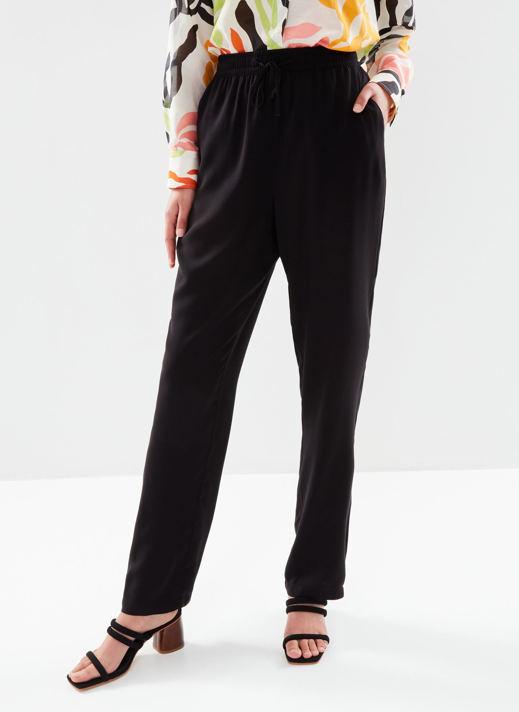 Straight Leg Hosen Bymmjoella Pants 3 - damen schwarz B-Young Straight Leg Hosen Bymmjoella Pants 3 - damen schwarz Black