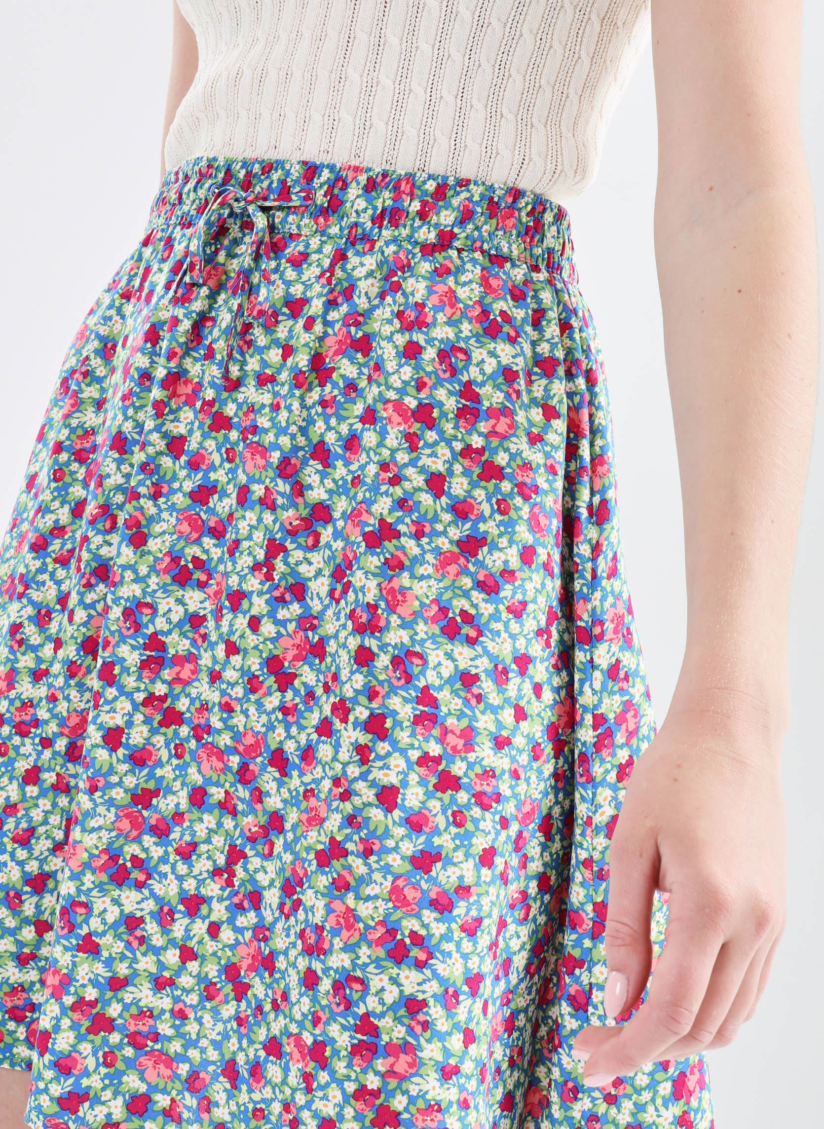 Gonne corte Bymmjoella Short Skirt 3 - donna multicolore B-Young Gonne corte Bymmjoella Short Skirt 3 - donna multicolore Palace Blue Ditsy Mix