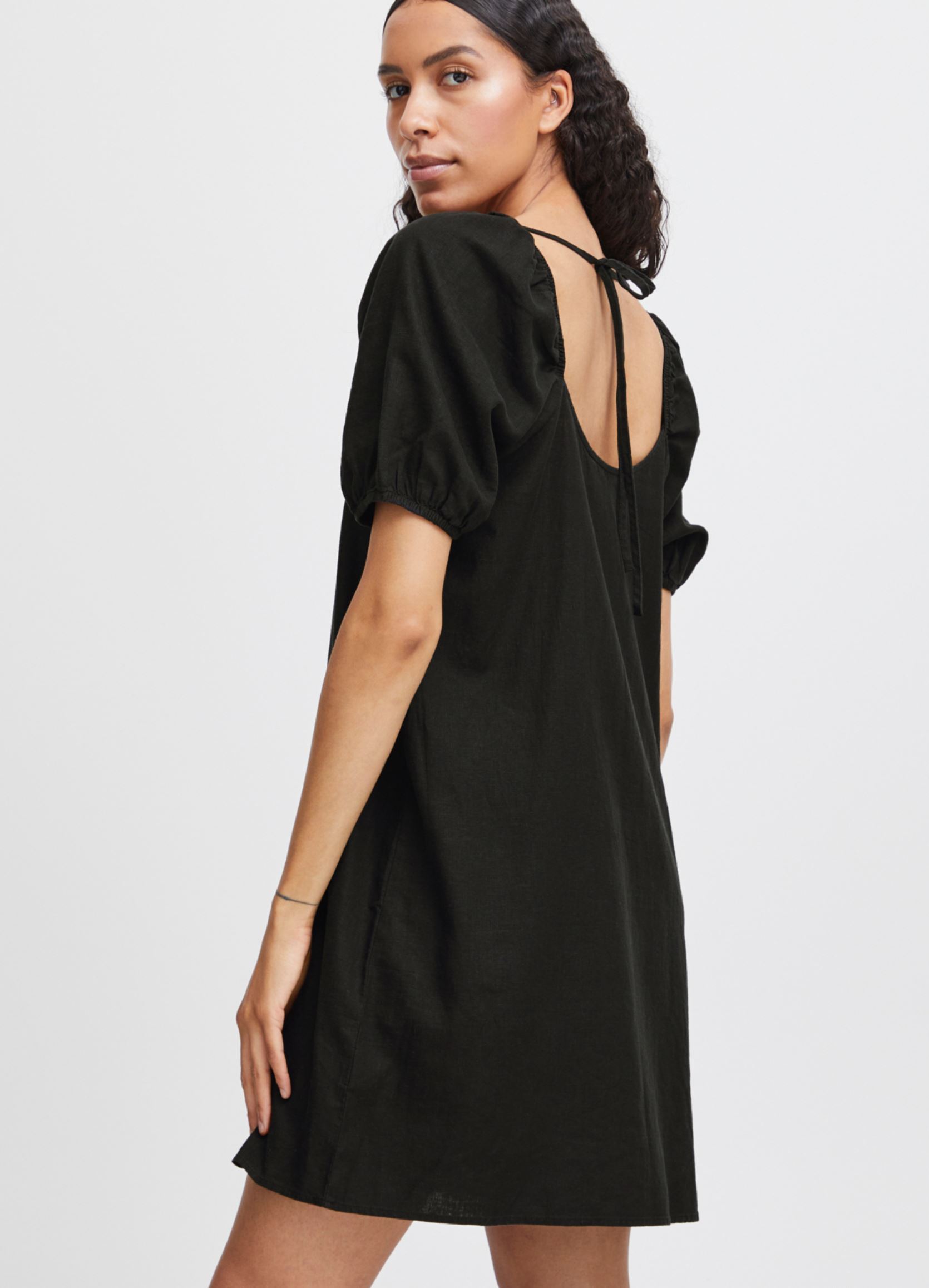 Robes Byfalakka Ss Dress - femme noir B-Young Robes Byfalakka Ss Dress - femme noir Black