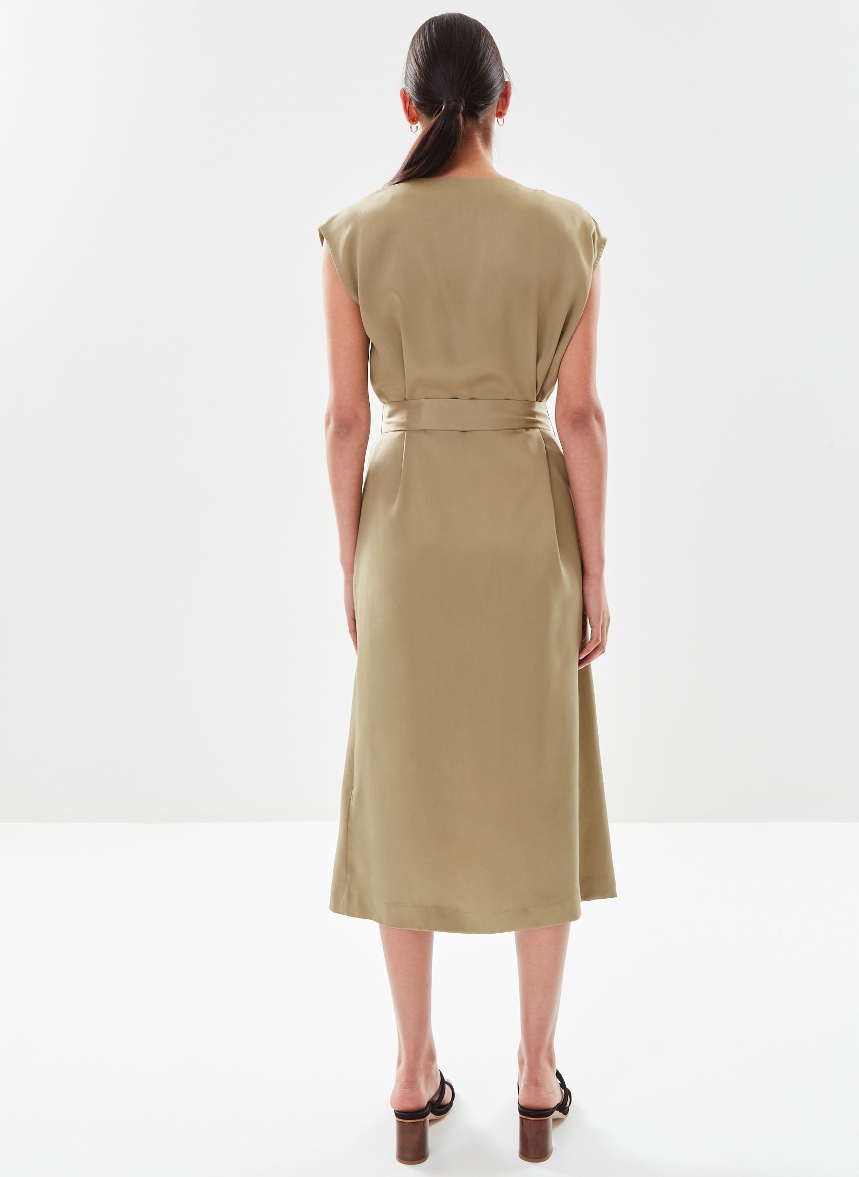 Vestidos Byilini Dress - mujer verde B-Young Vestidos Byilini Dress - mujer verde Aloe