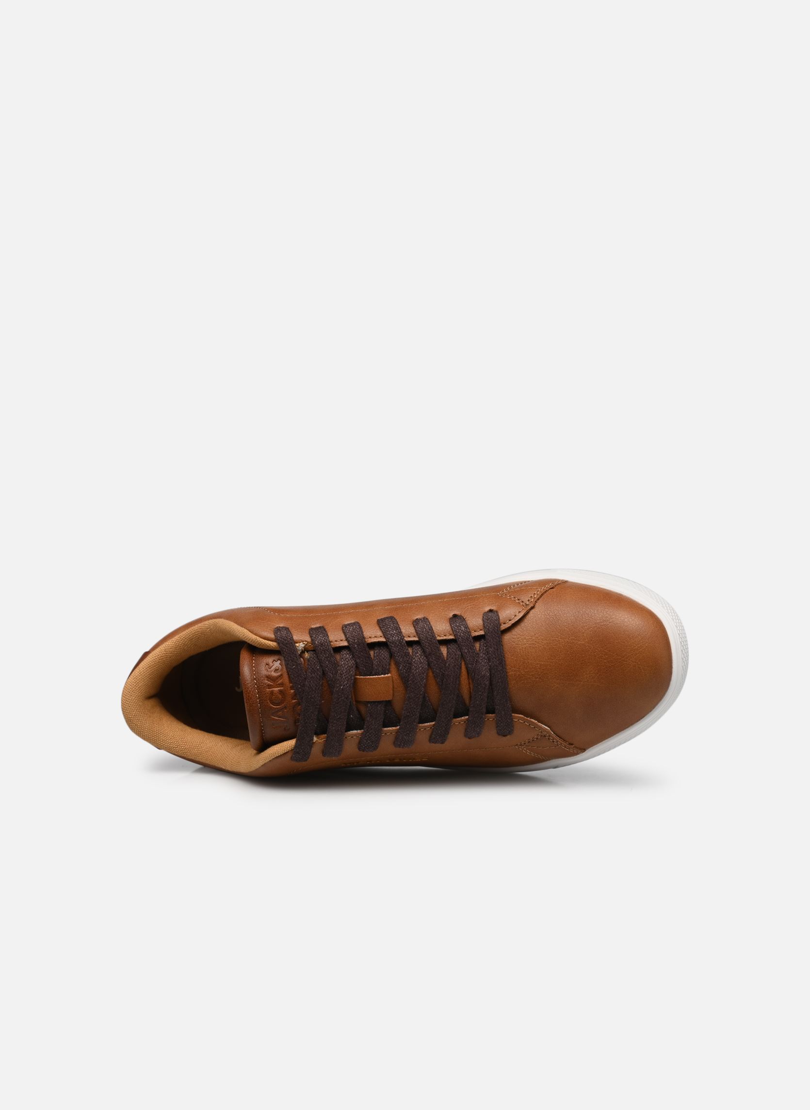 Sneakers JFWBOSS PU SNEAKER NOOS heren bruin Jack & Jones Sneakers JFWBOSS PU SNEAKER NOOS heren bruin Cognac