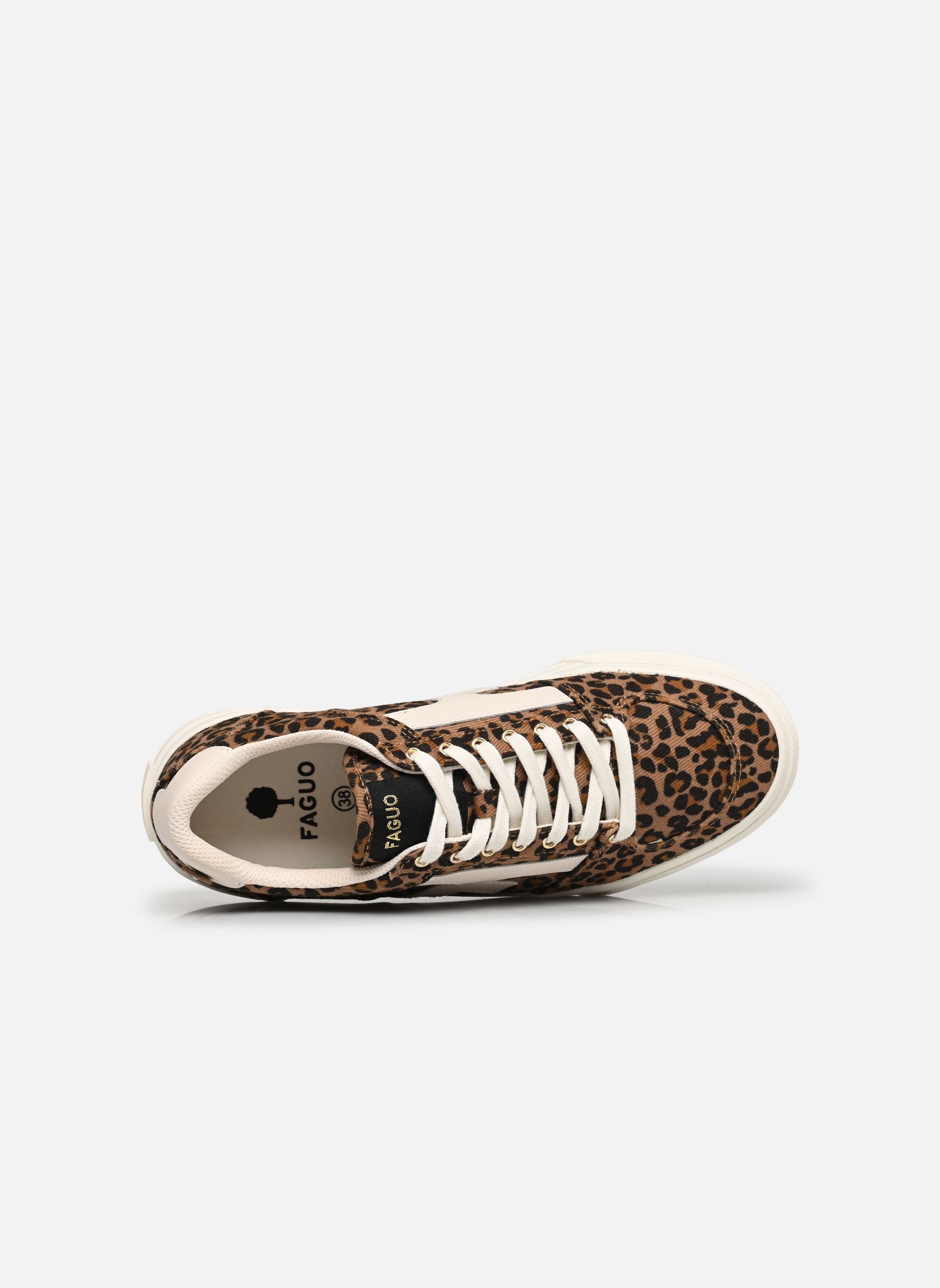Baskets WALNUT PLATFORM BASKETS SYN WO femme marron Faguo Baskets WALNUT PLATFORM BASKETS SYN WO femme marron BRO39