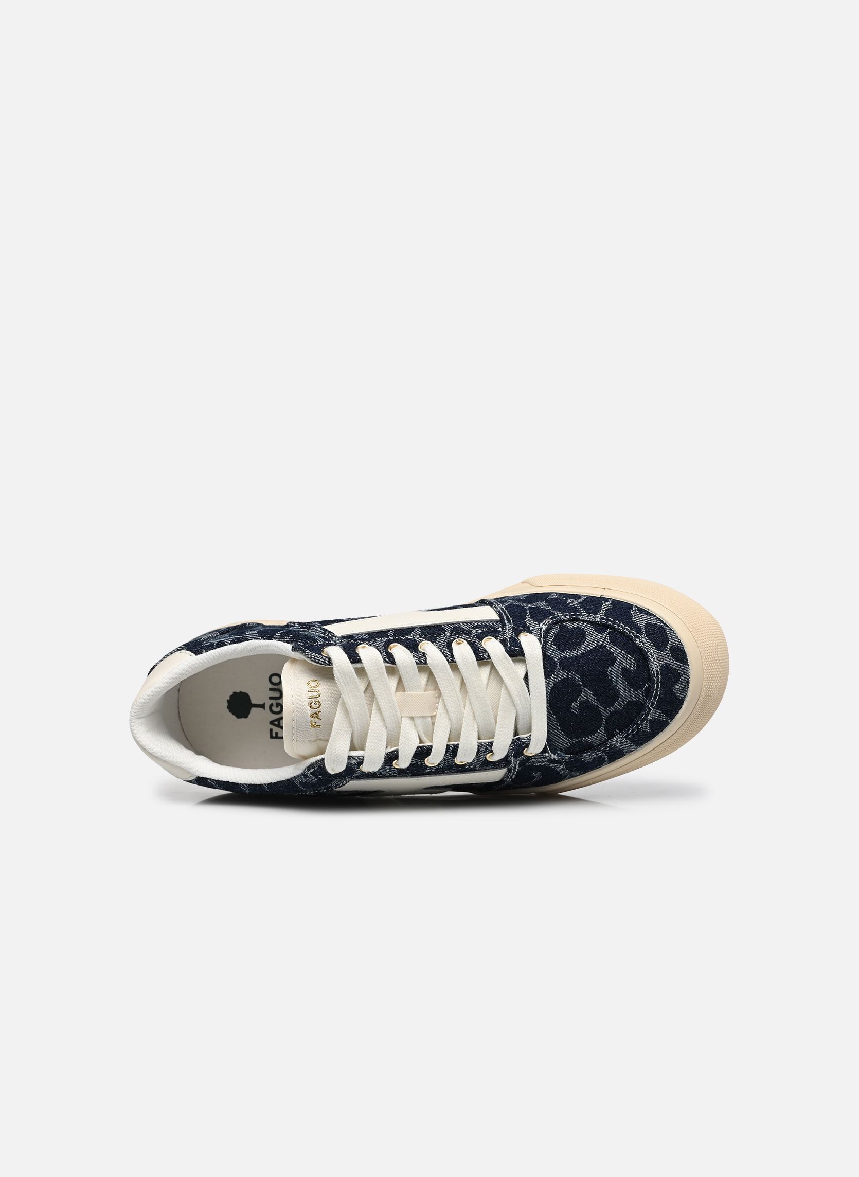 Sneaker WALNUT PLATFORM BASKETS SYN WO damen mehrfarbig Faguo Sneaker WALNUT PLATFORM BASKETS SYN WO damen mehrfarbig Denim blue