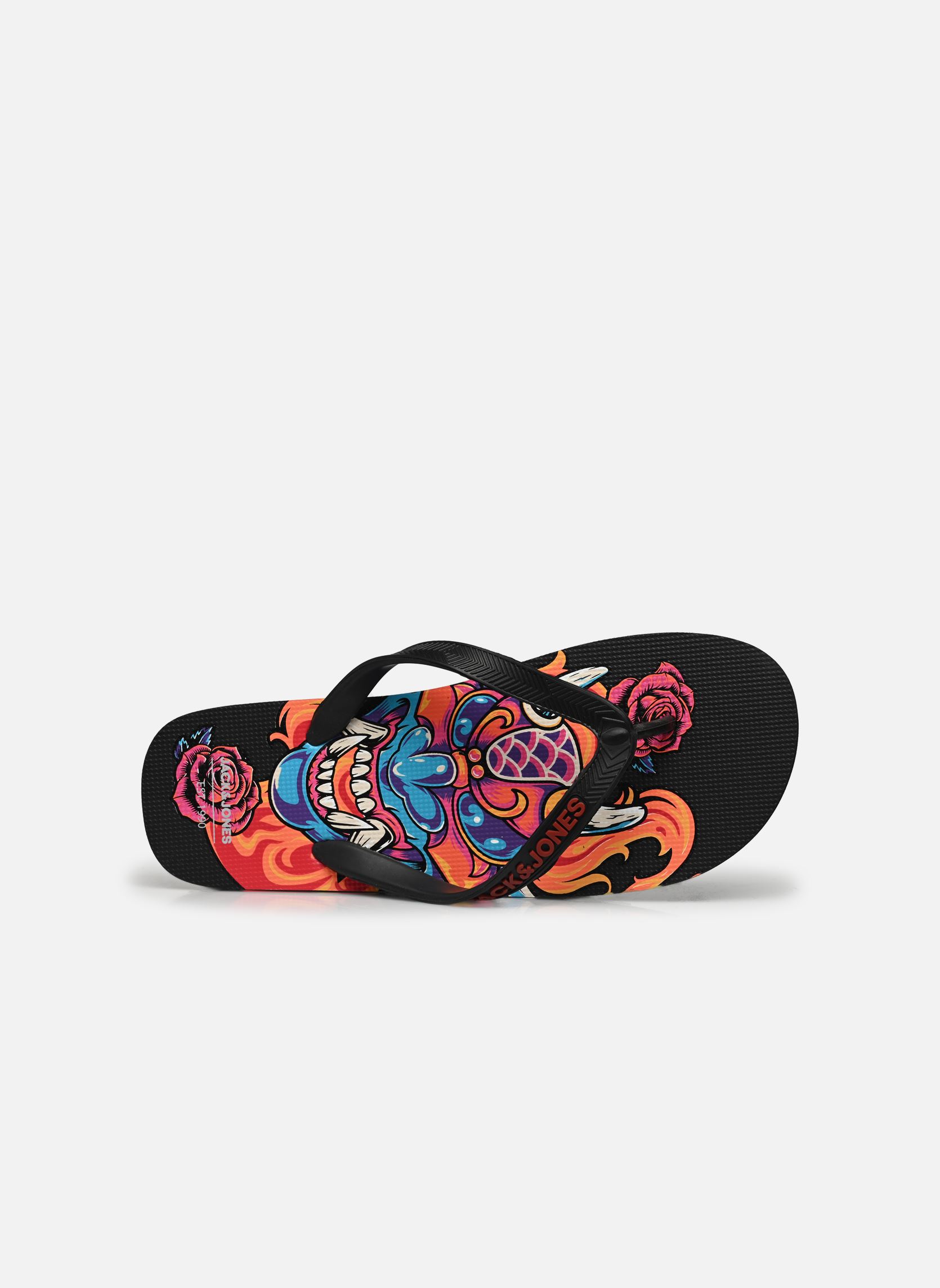 Flip-Flops JFWCOLOUR SKULL FLIP FLOP herren mehrfarbig Jack & Jones Flip-Flops JFWCOLOUR SKULL FLIP FLOP herren mehrfarbig ANTHRACITE