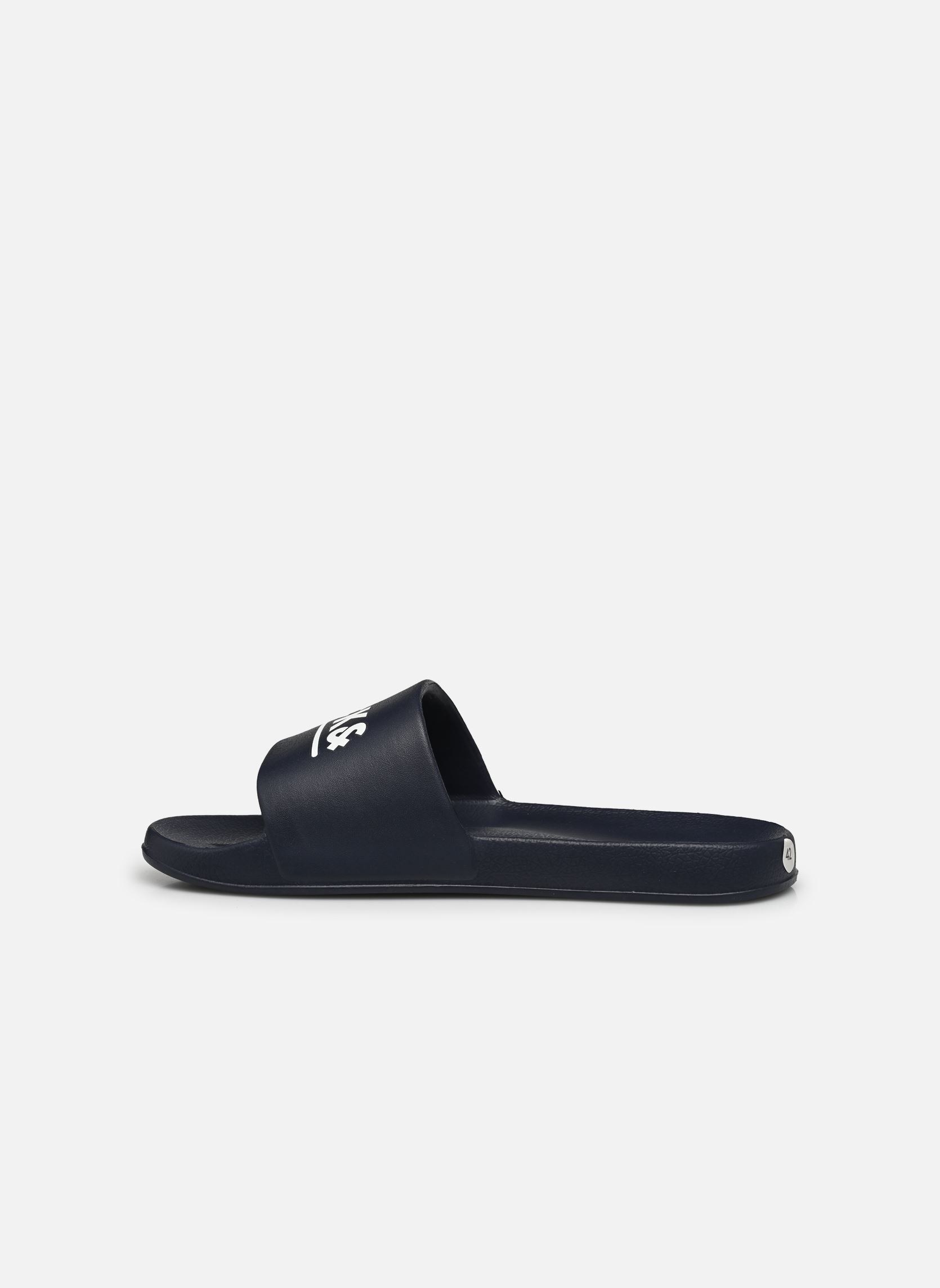 Mules JFWOLLIE SLIDER LN homme bleu Jack & Jones Mules JFWOLLIE SLIDER LN homme bleu Navy Blazer