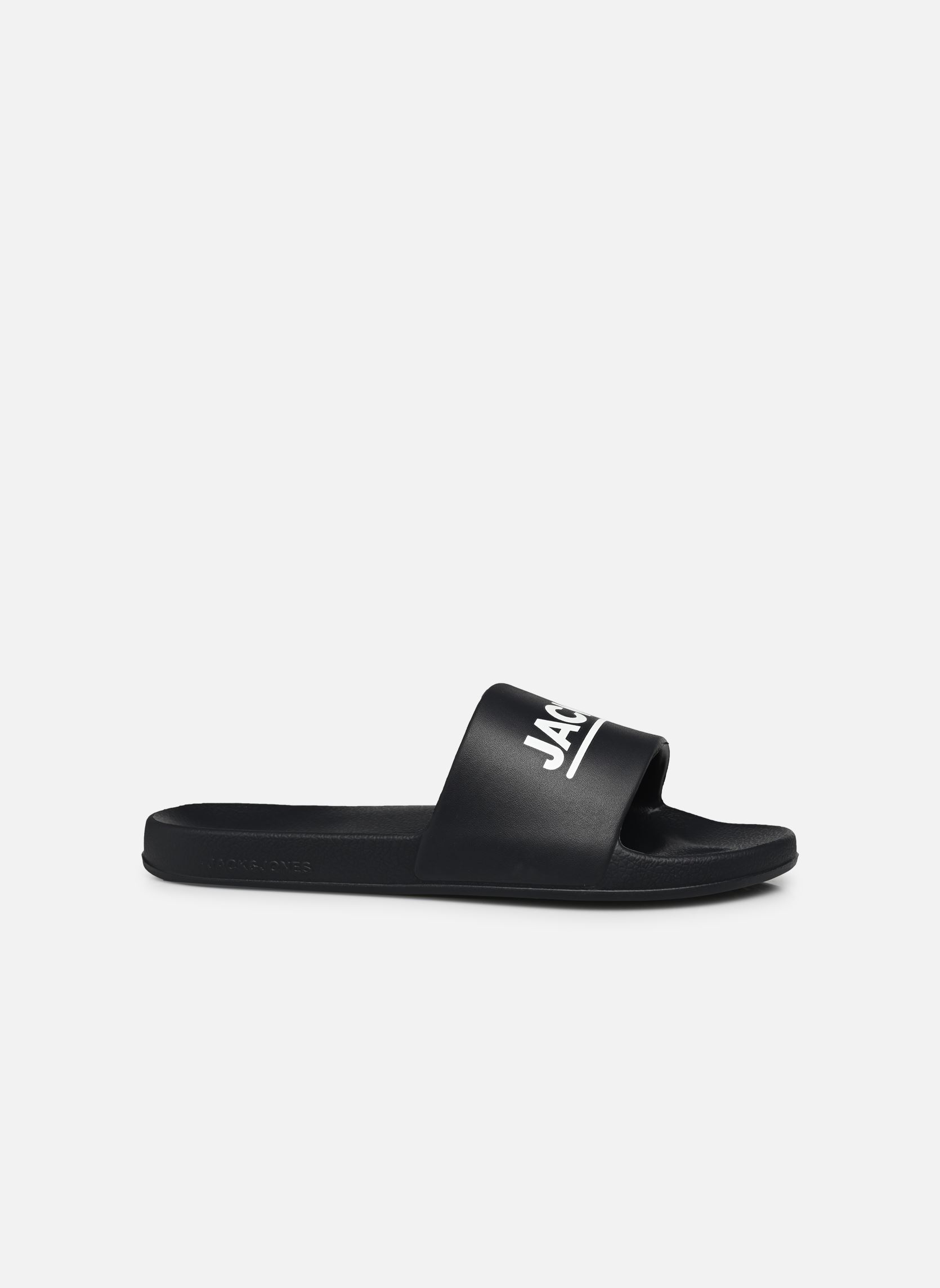 Jack & Jones moulded slider in black | ASOS