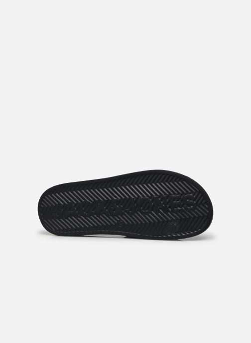 Jack & Jones sliders with logo in black