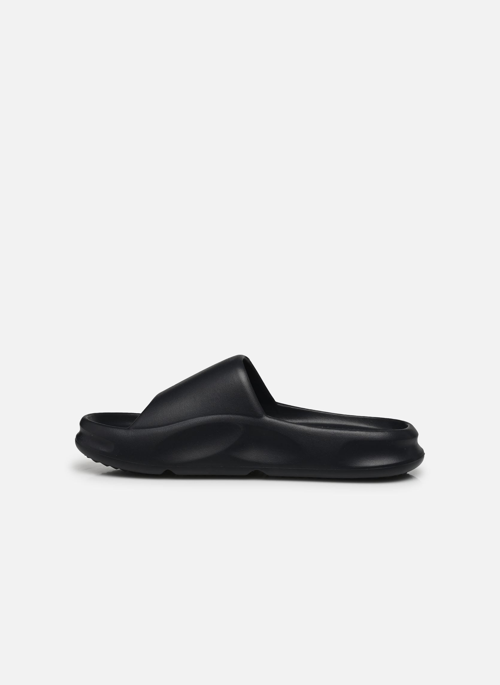 Mules JFWSTATUS MOULDED SLIDER SN homme gris Jack & Jones Mules JFWSTATUS MOULDED SLIDER SN homme gris Anthracite