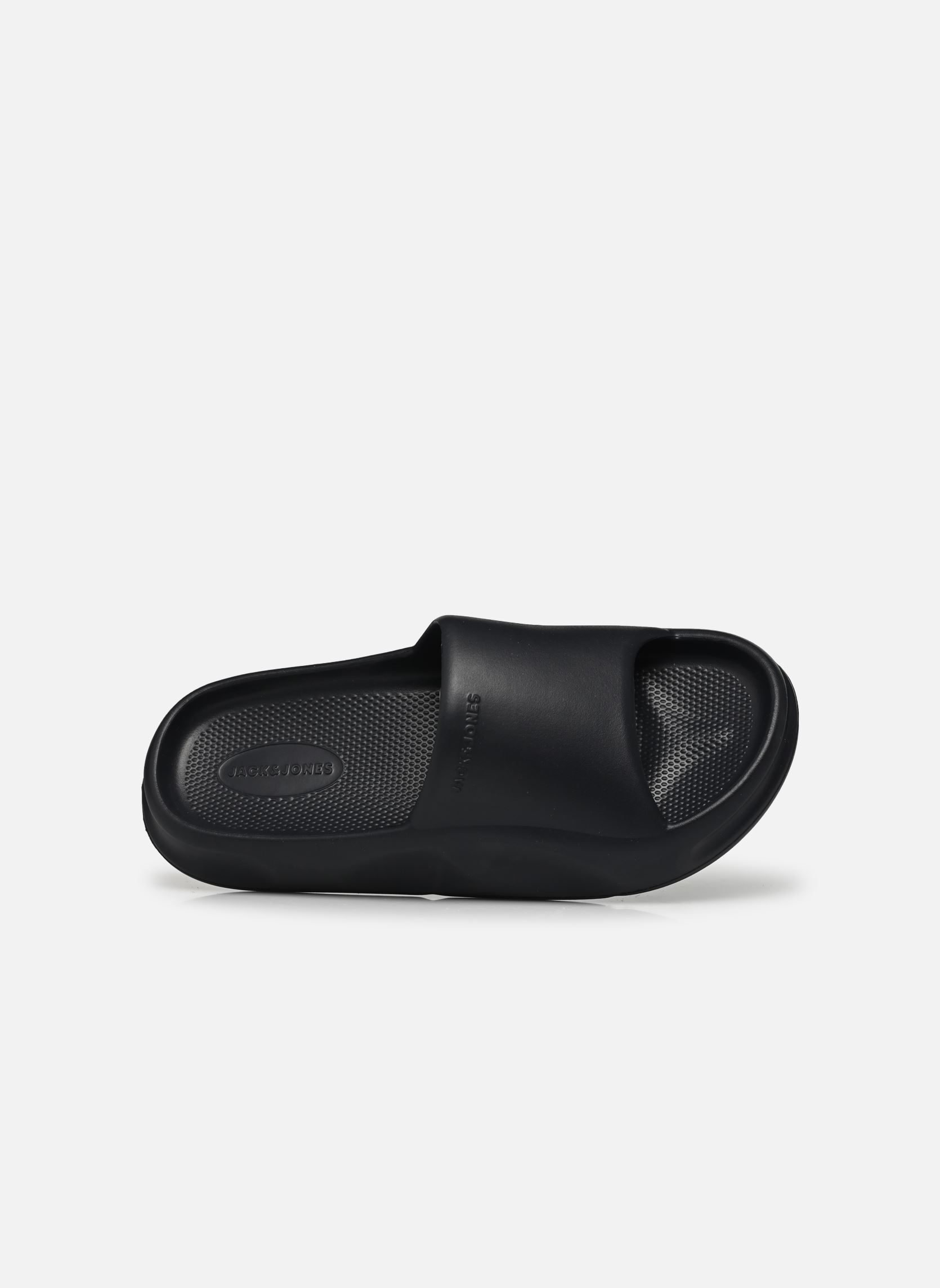 Mules JFWSTATUS MOULDED SLIDER SN homme gris Jack & Jones Mules JFWSTATUS MOULDED SLIDER SN homme gris Anthracite