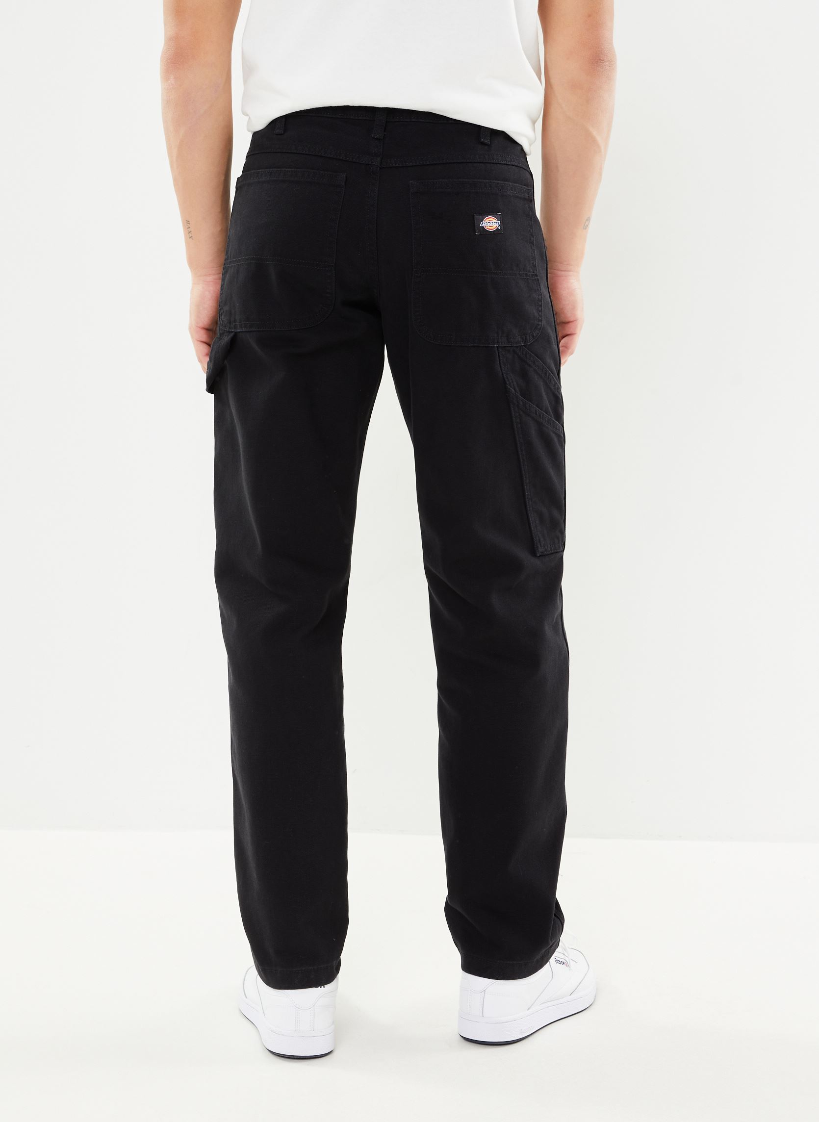 Pantalons chino Dickies duck Canvas carpenter pant homme noir Dickies Pantalons chino Dickies duck Canvas carpenter pant homme noir BLACK