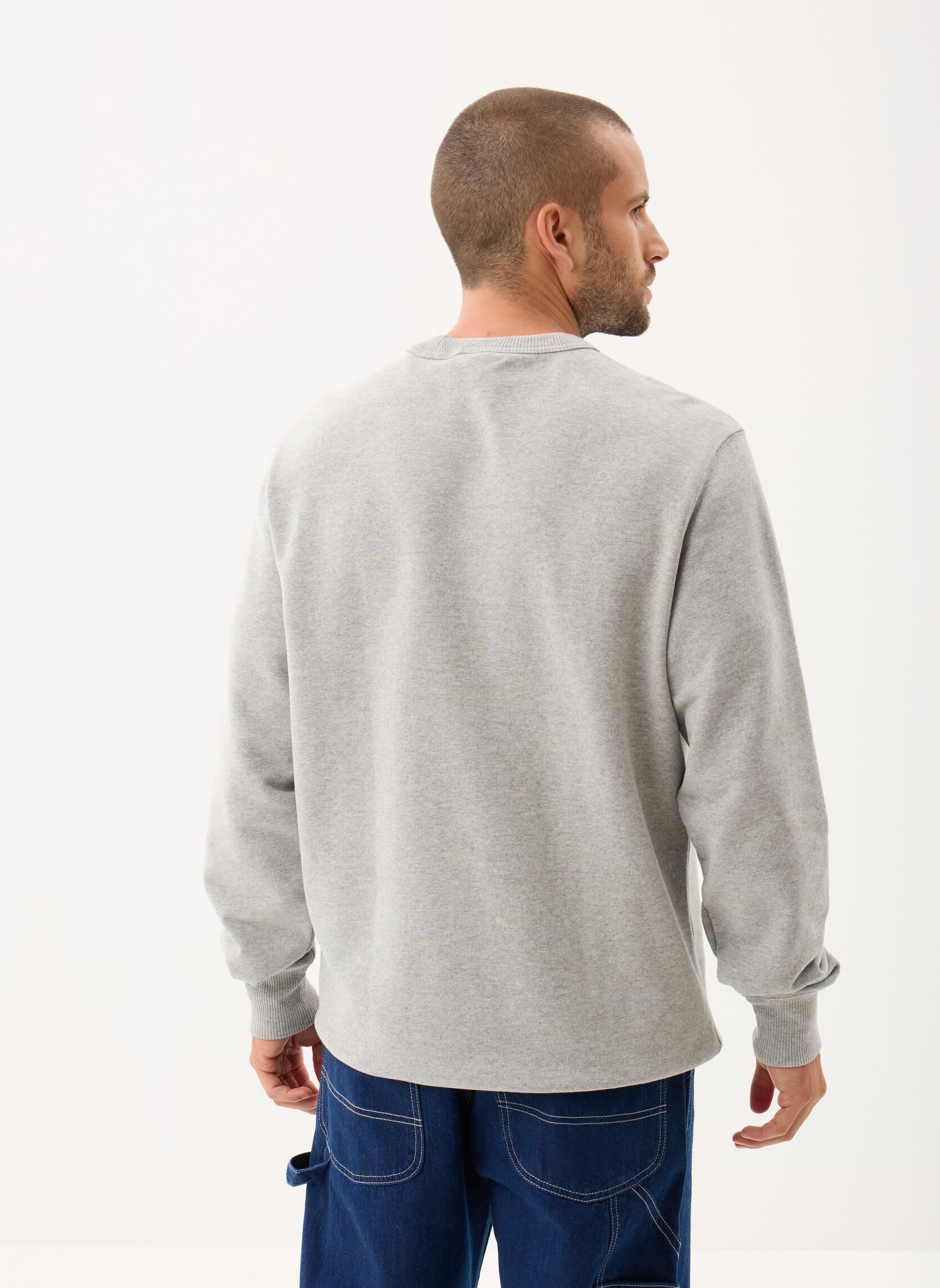 Sweats Aitkin Sweatshirt homme gris Dickies Sweats Aitkin Sweatshirt homme gris GRY/DARK FOREST