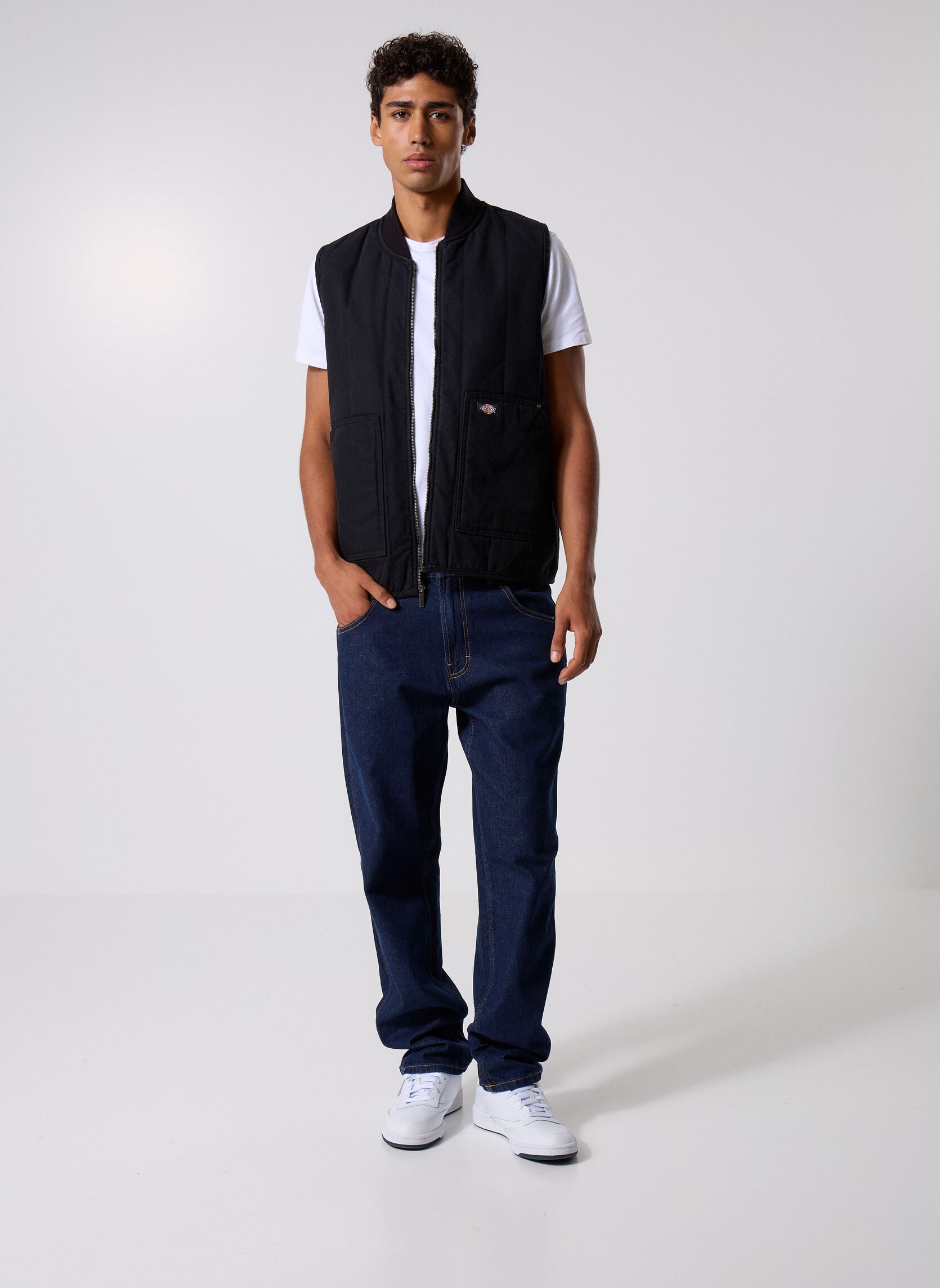 Jeans Houston Denim homme bleu Dickies Jeans Houston Denim homme bleu RINSED